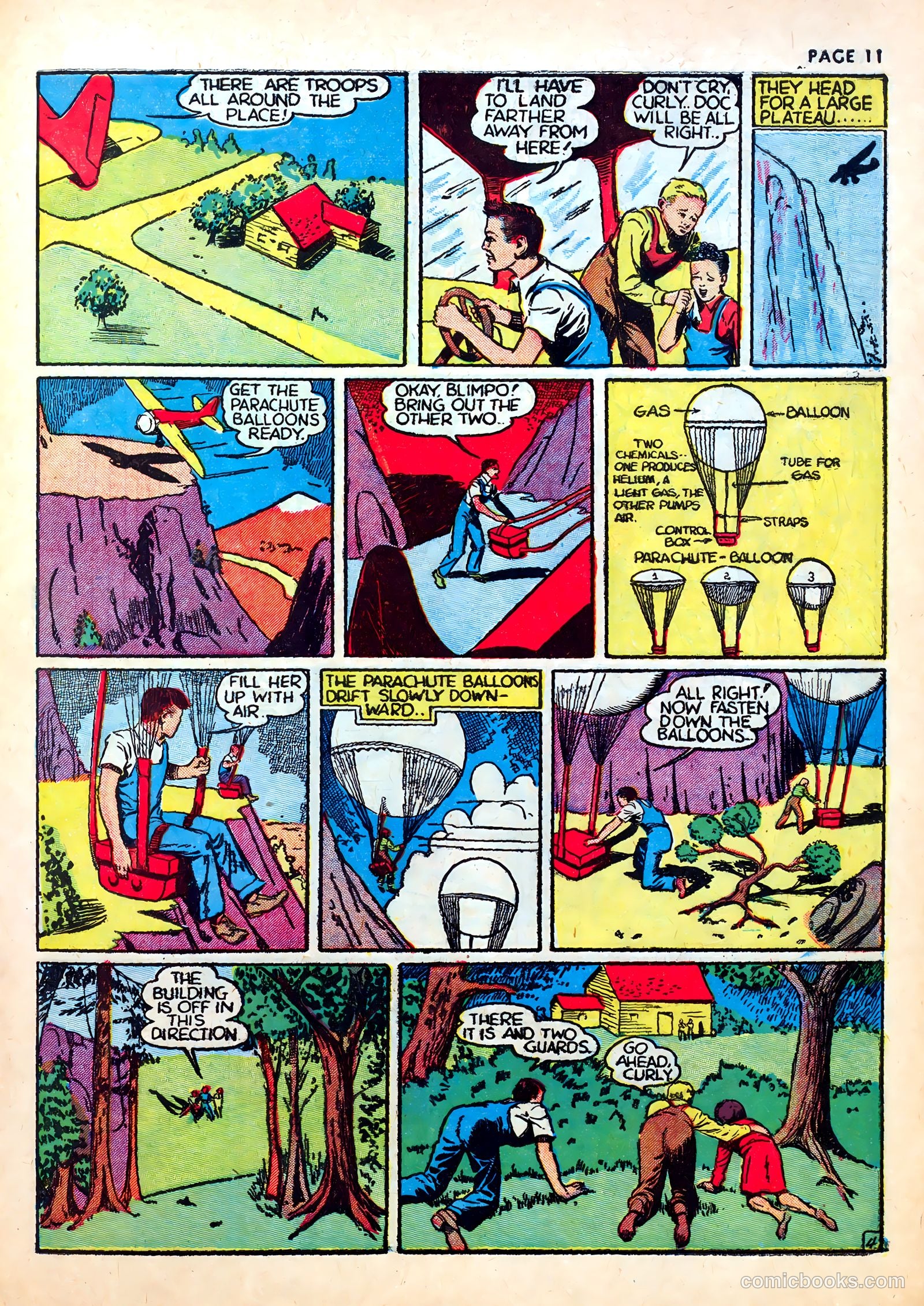 Wings Comics #1 (1940) — page 13 of 68