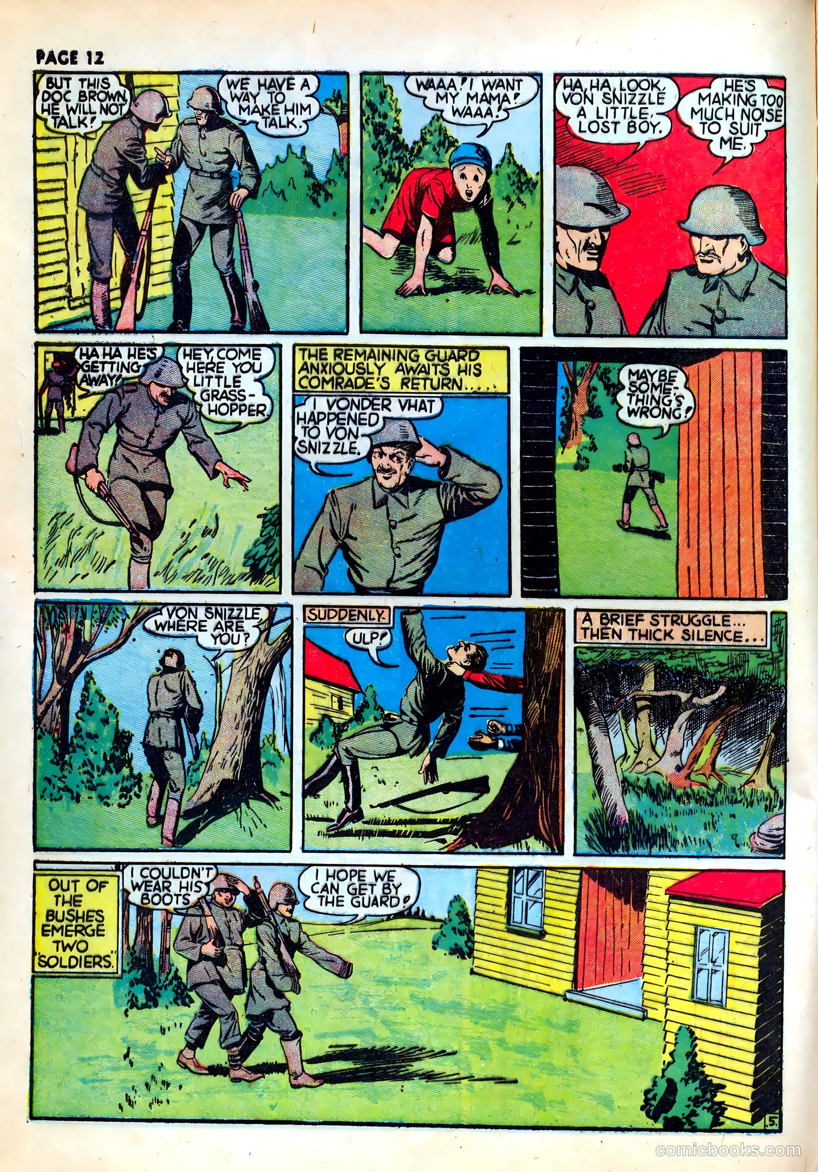 Wings Comics #1 (1940) — page 14 of 68