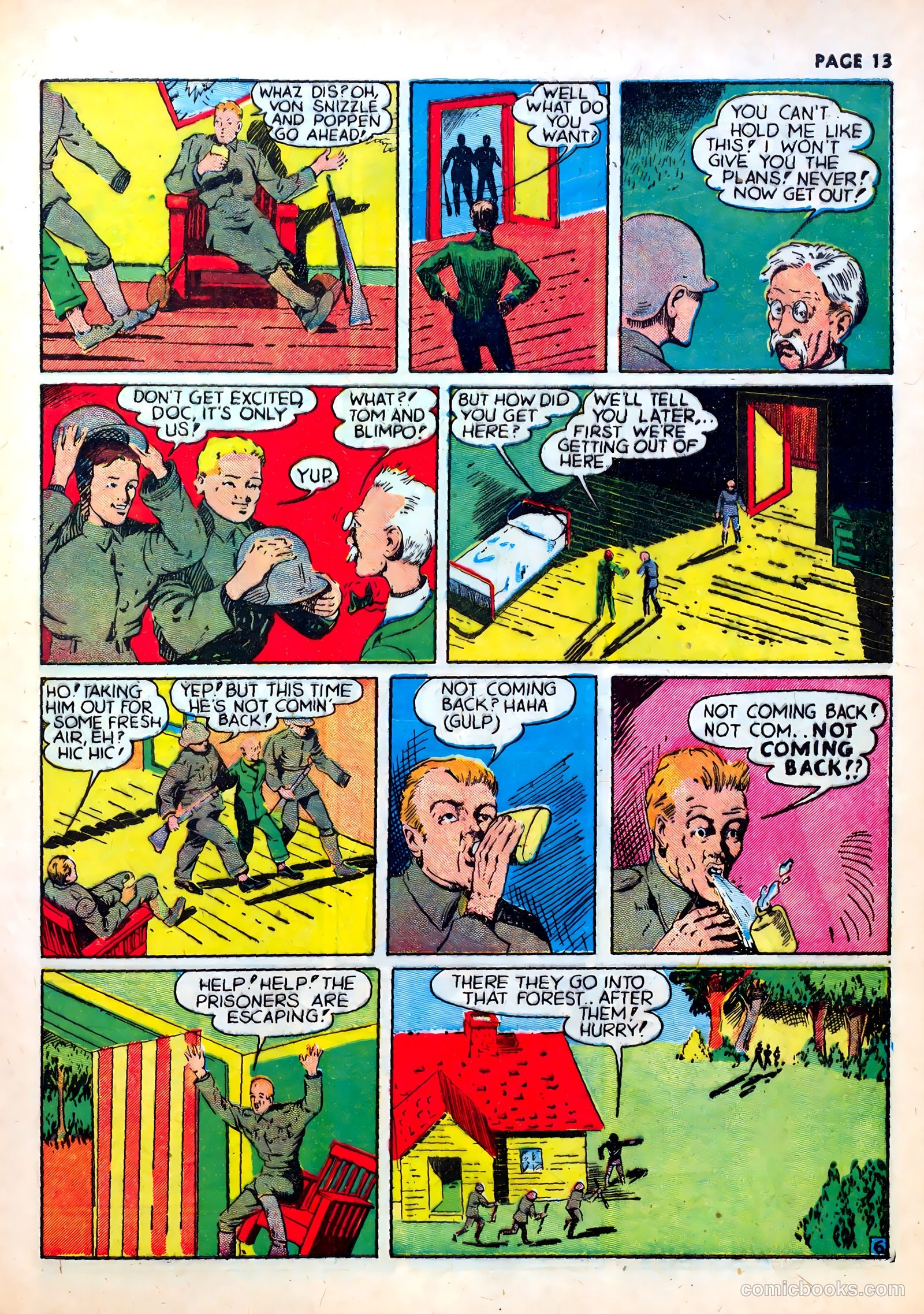 Wings Comics #1 (1940) — page 15 of 68