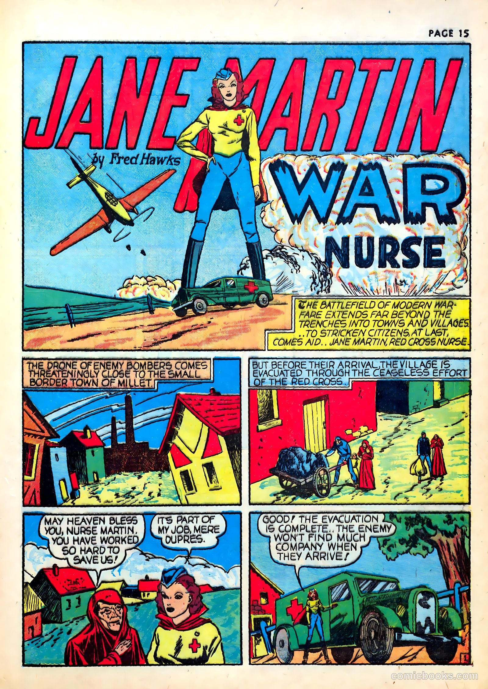 Wings Comics #1 (1940) — page 17 of 68