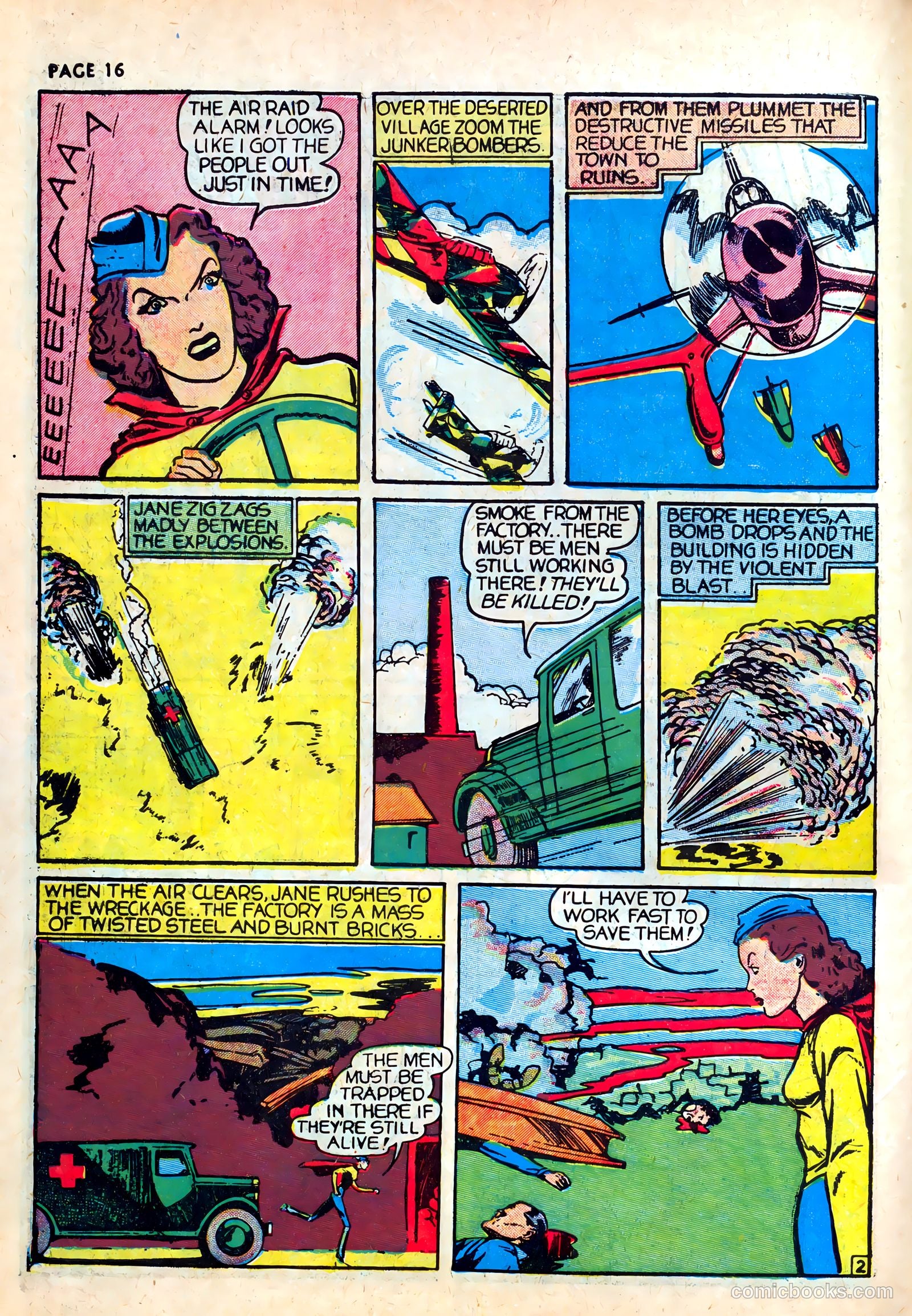 Wings Comics #1 (1940) — page 18 of 68