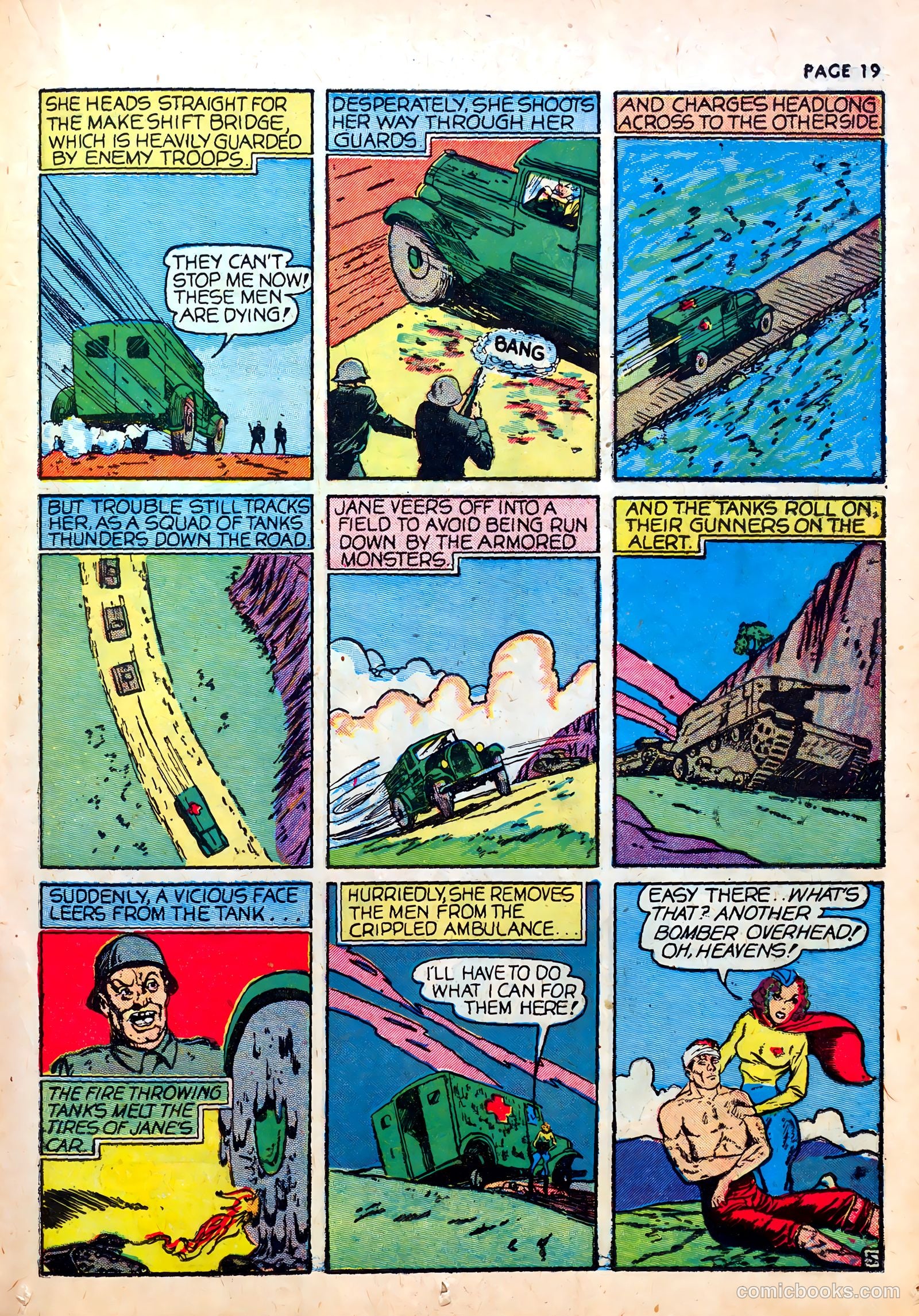 Wings Comics #1 (1940) — page 21 of 68