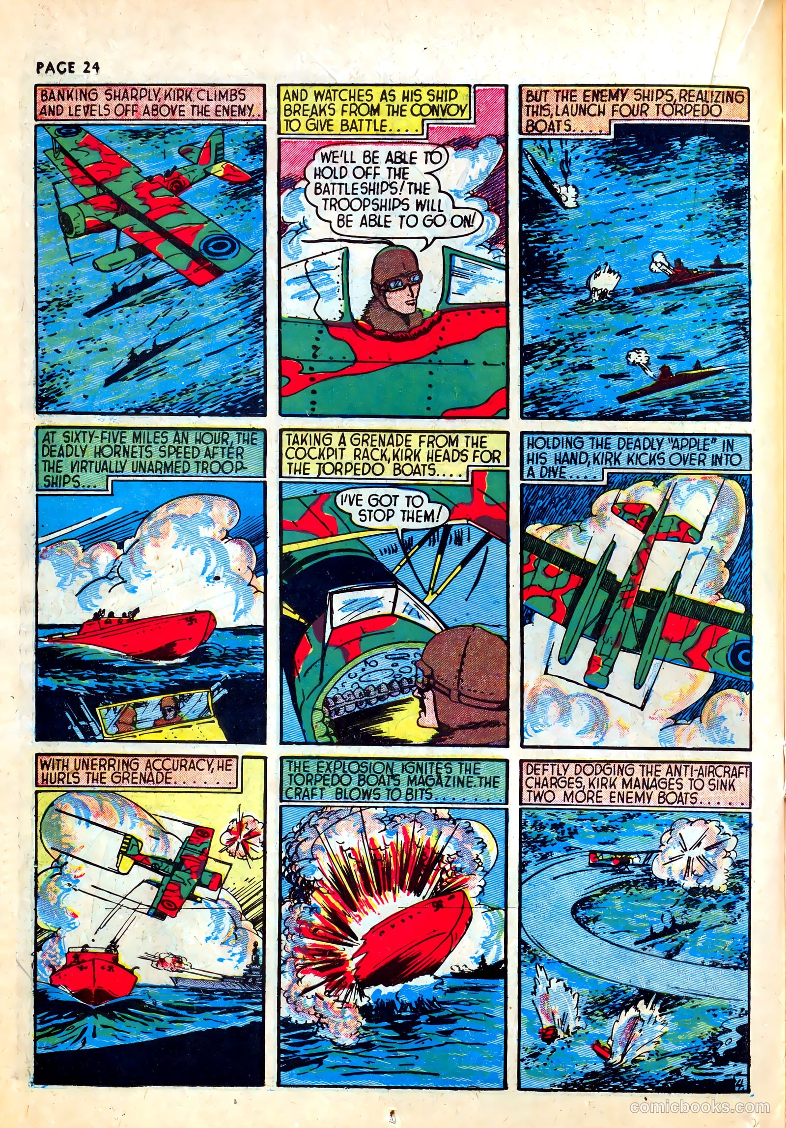 Wings Comics #1 (1940) — page 26 of 68