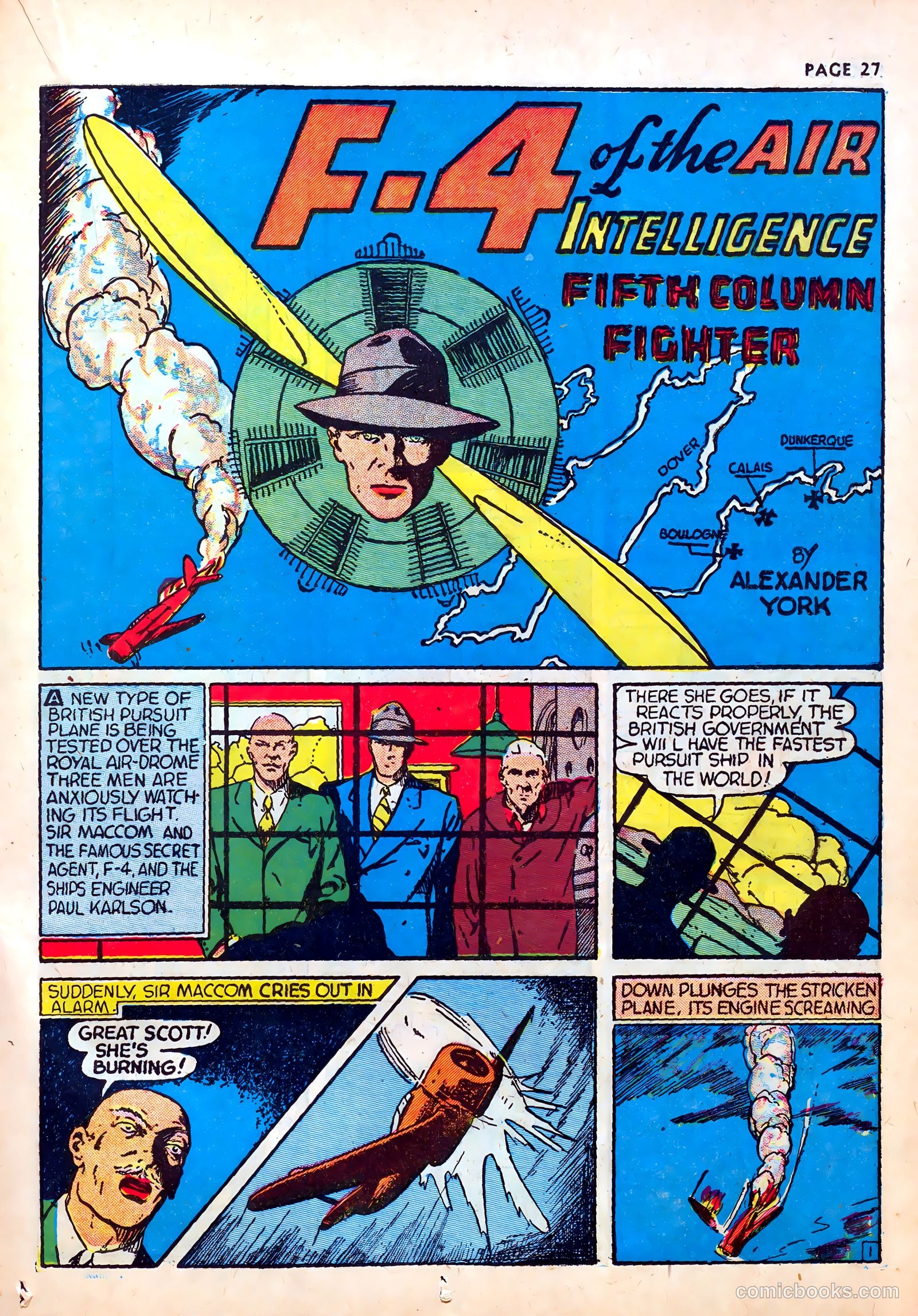 Wings Comics #1 (1940) — page 29 of 68