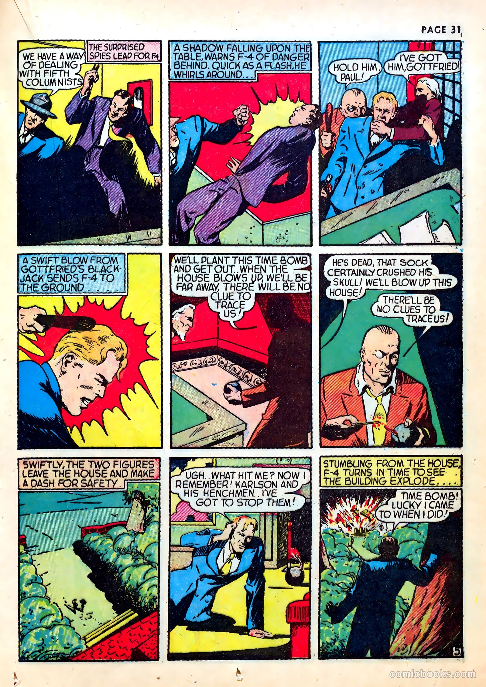 Wings Comics #1 (1940) — page 33 of 68