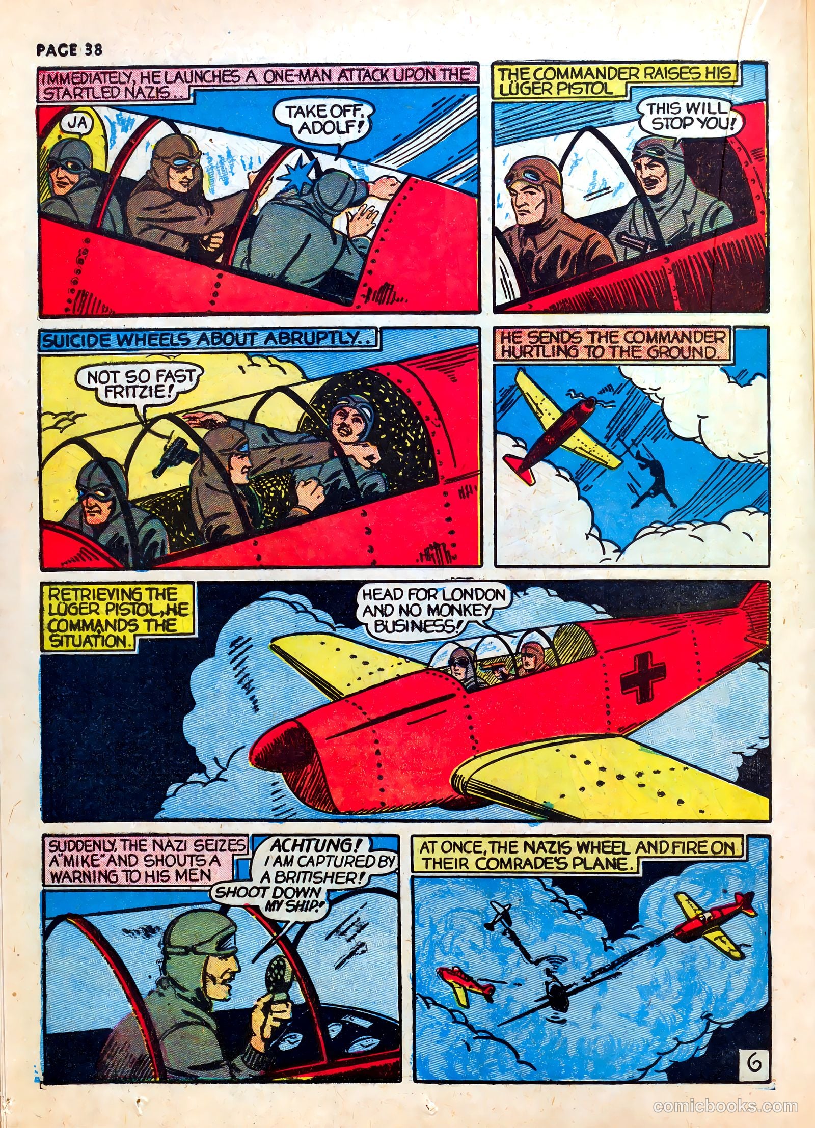 Wings Comics #1 (1940) — page 40 of 68