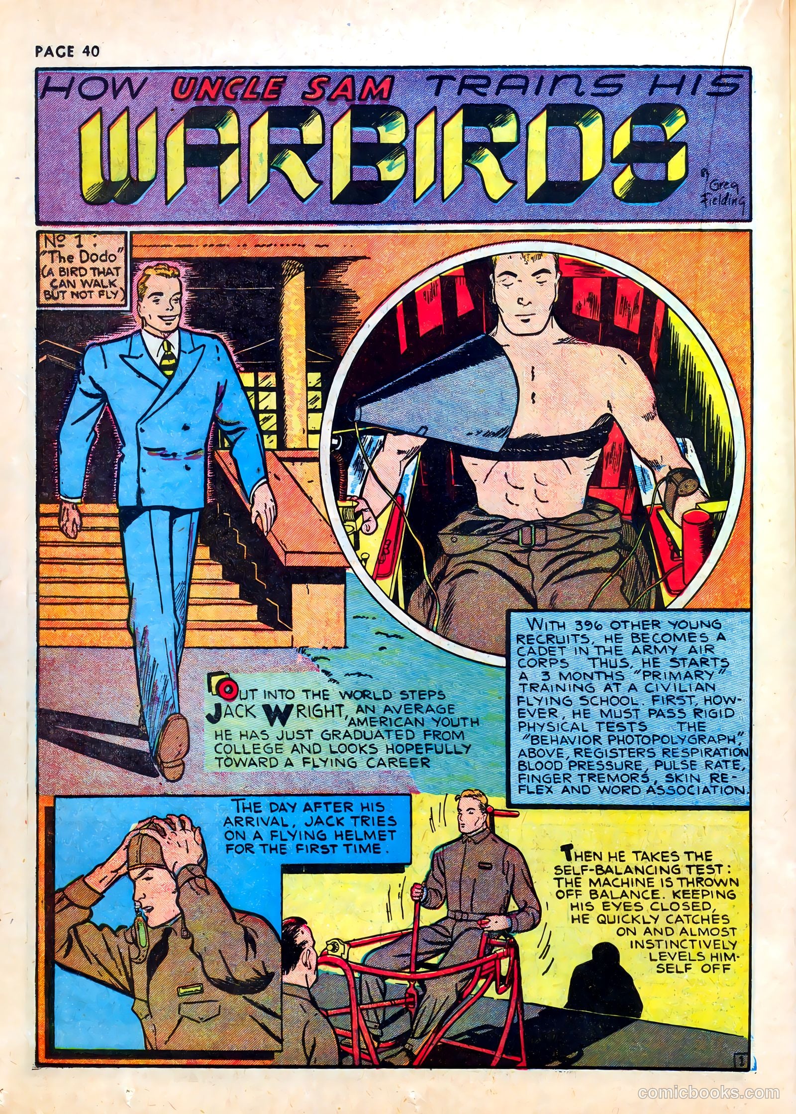 Wings Comics #1 (1940) — page 42 of 68
