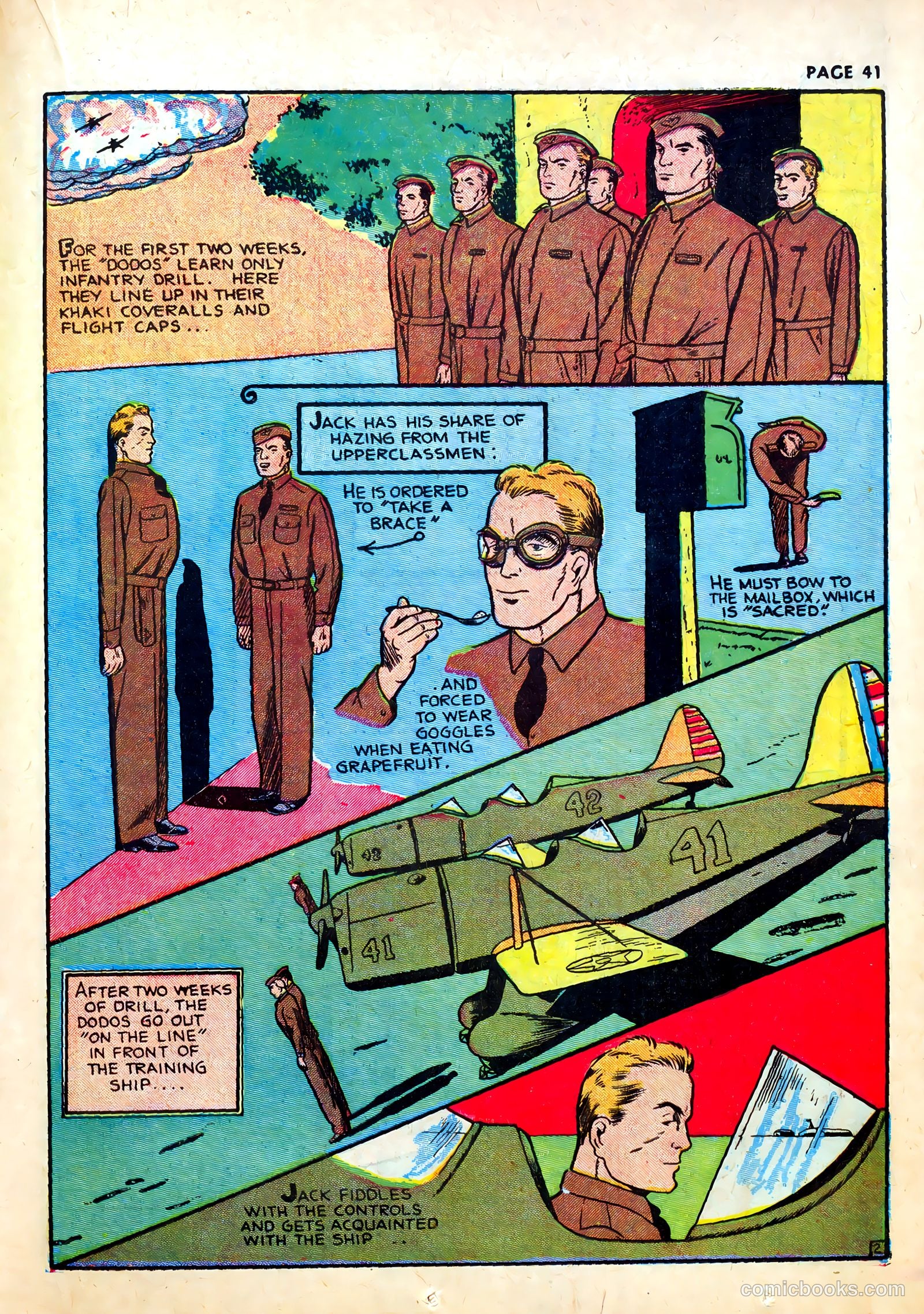 Wings Comics #1 (1940) — page 43 of 68