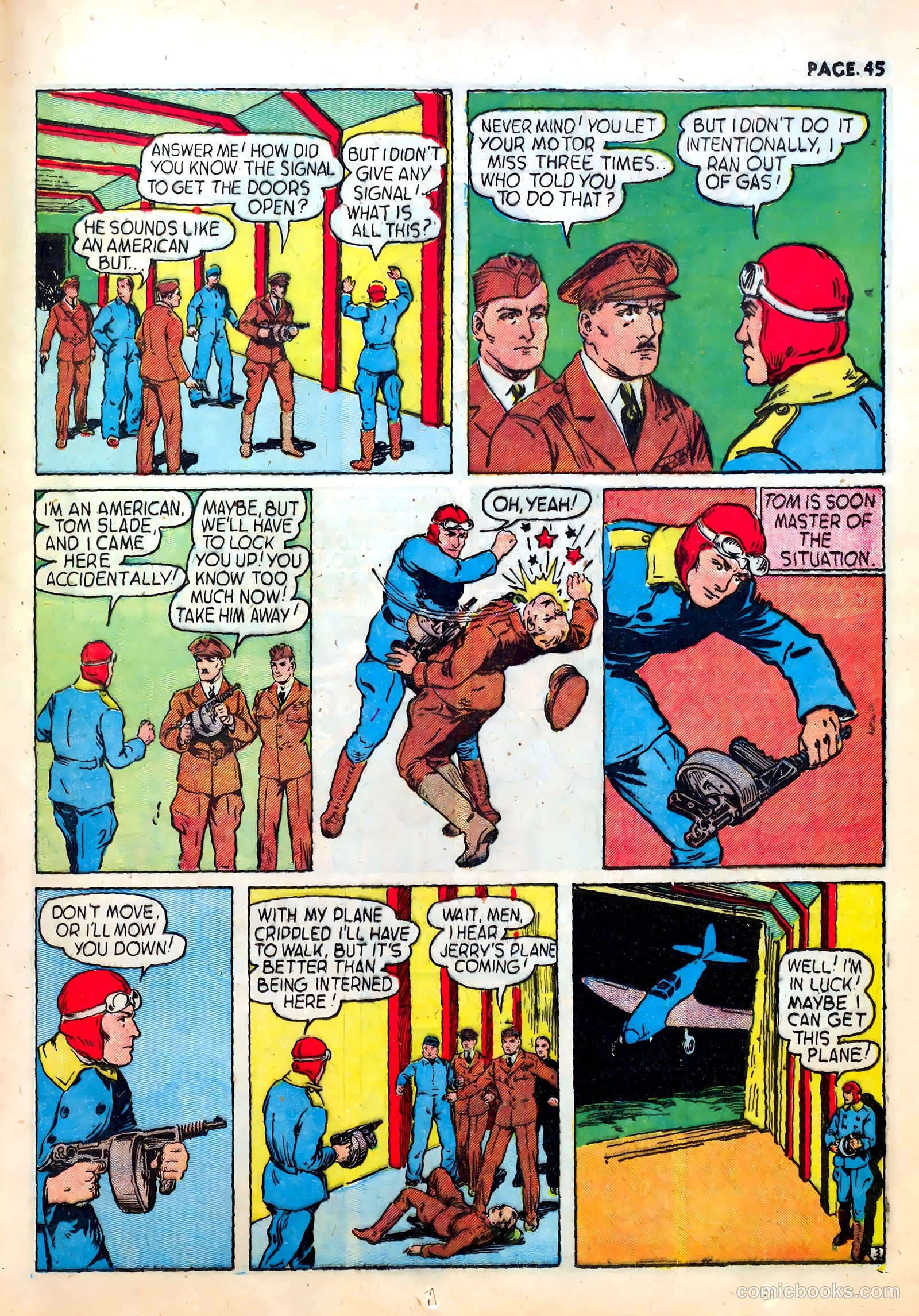 Wings Comics #1 (1940) — page 47 of 68
