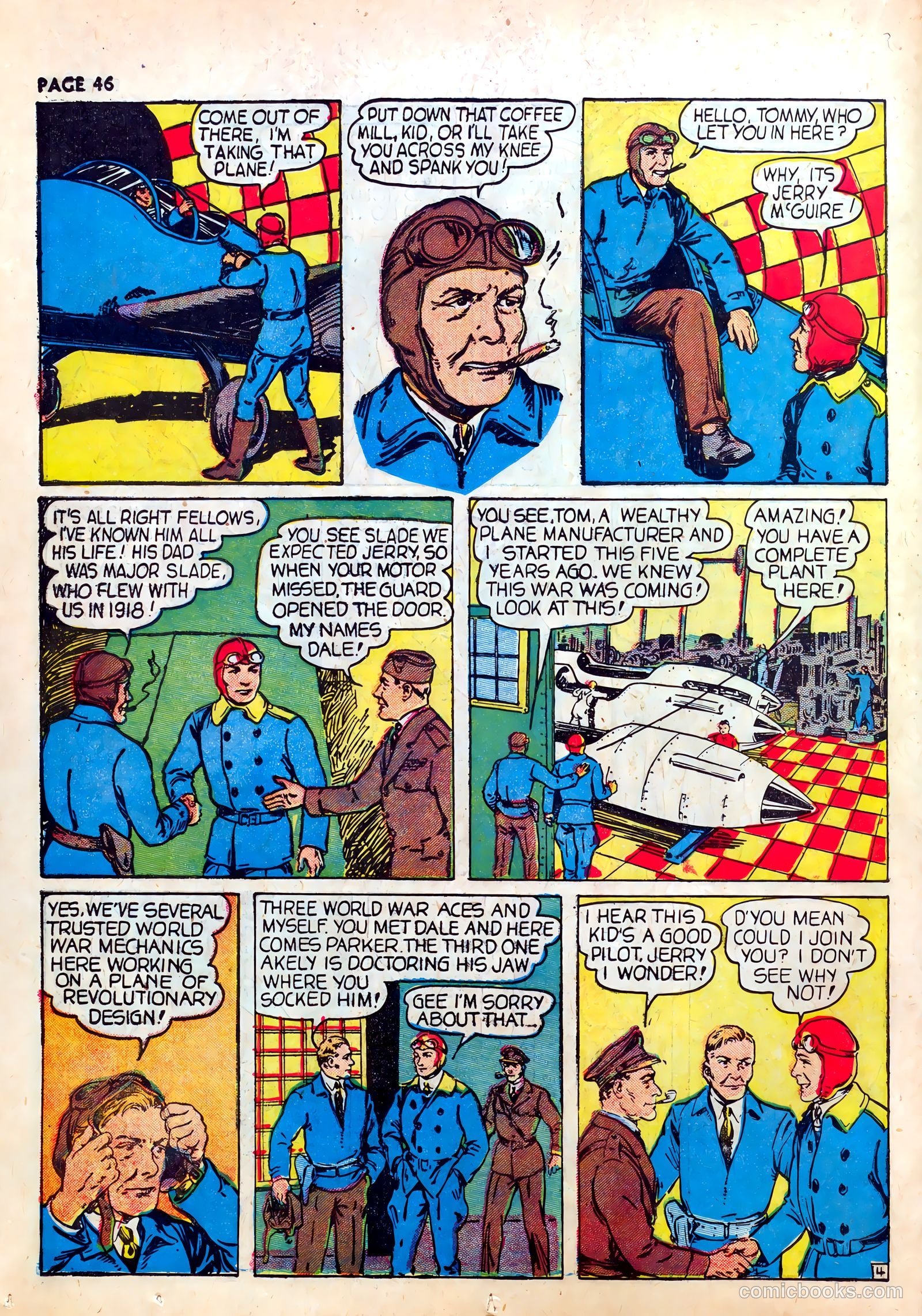 Wings Comics #1 (1940) — page 48 of 68