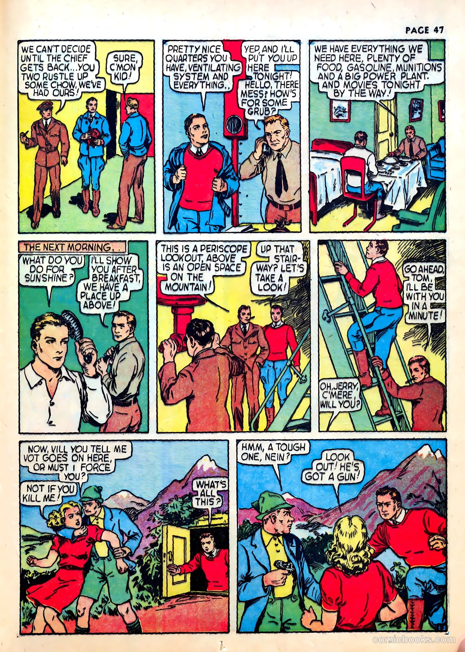 Wings Comics #1 (1940) — page 49 of 68
