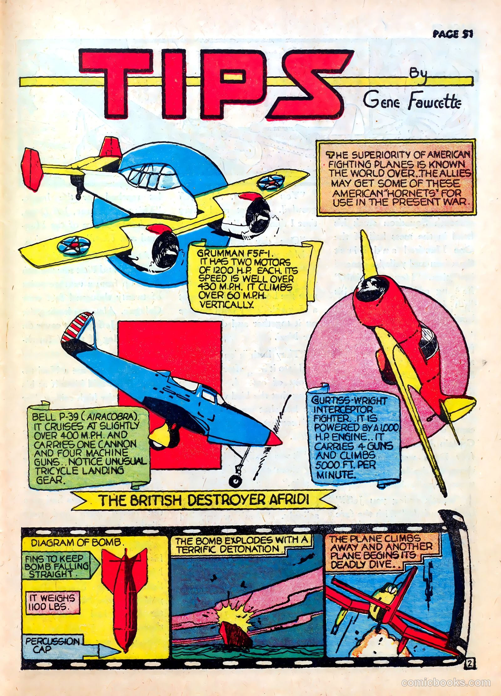 Wings Comics #1 (1940) — page 53 of 68