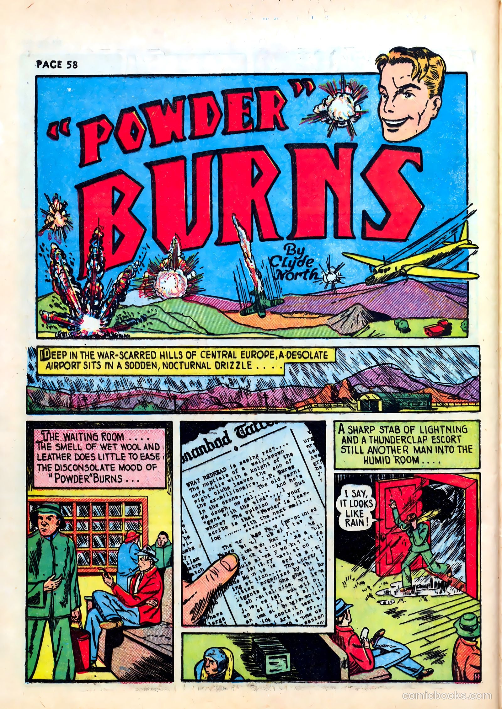 Wings Comics #1 (1940) — page 60 of 68