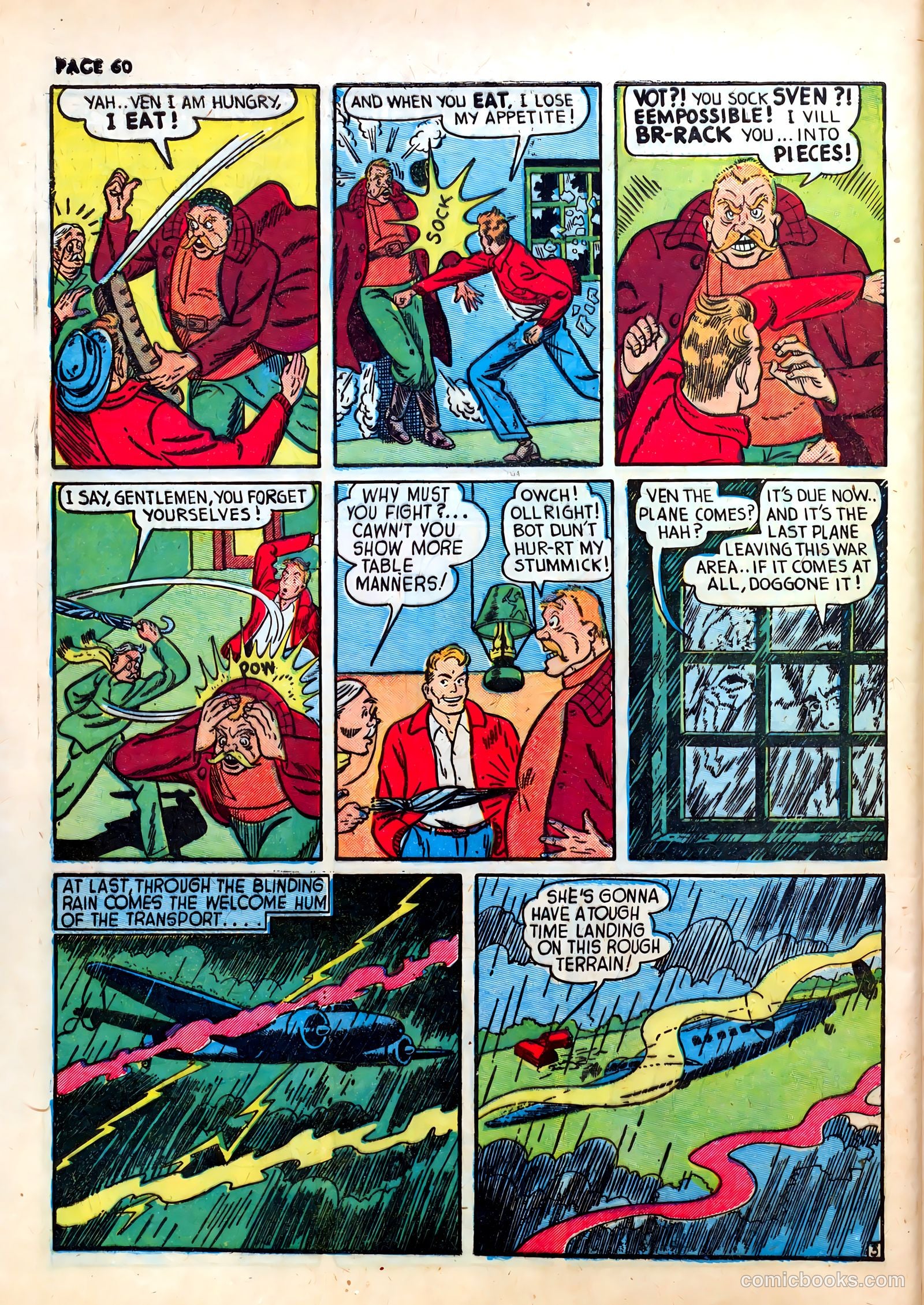 Wings Comics #1 (1940) — page 62 of 68