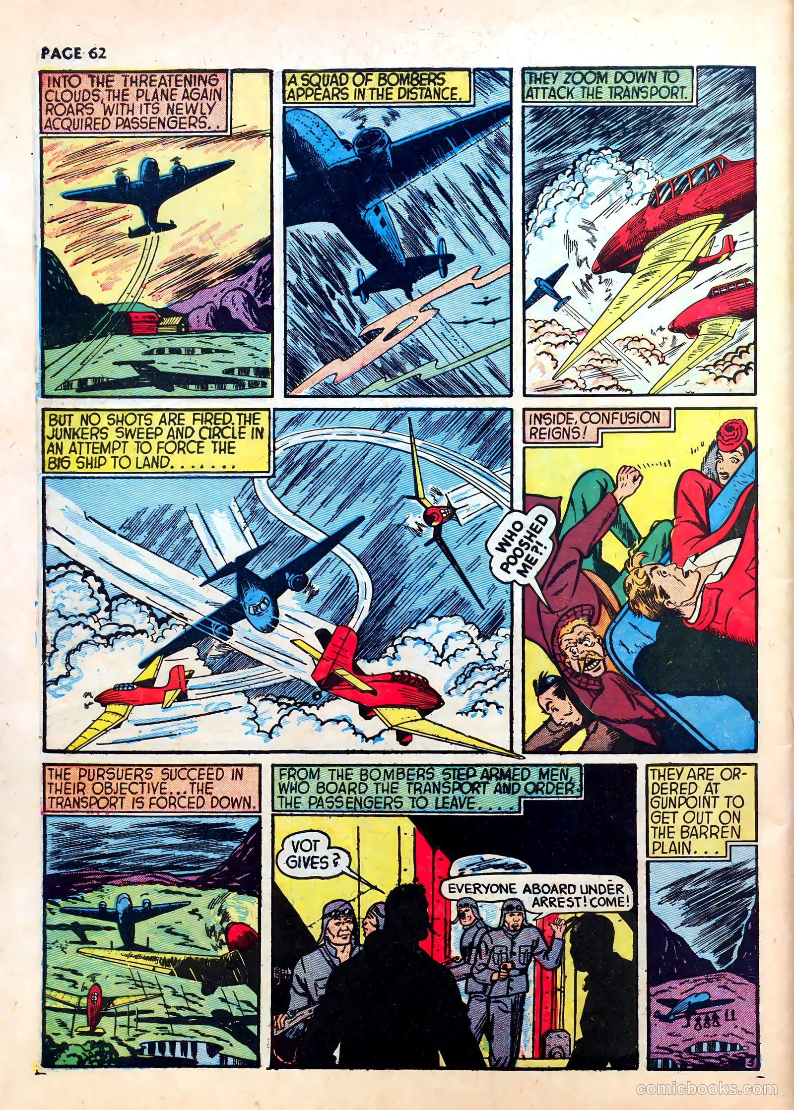 Wings Comics #1 (1940) — page 64 of 68