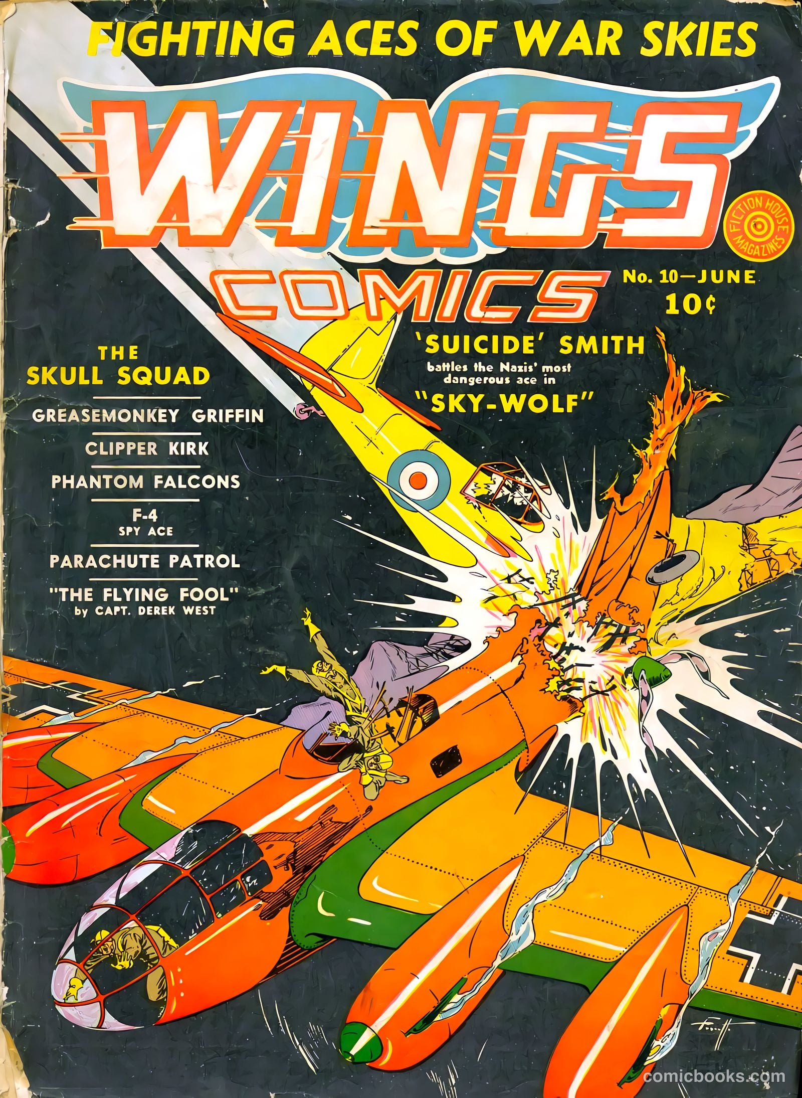 Wings Comics #10