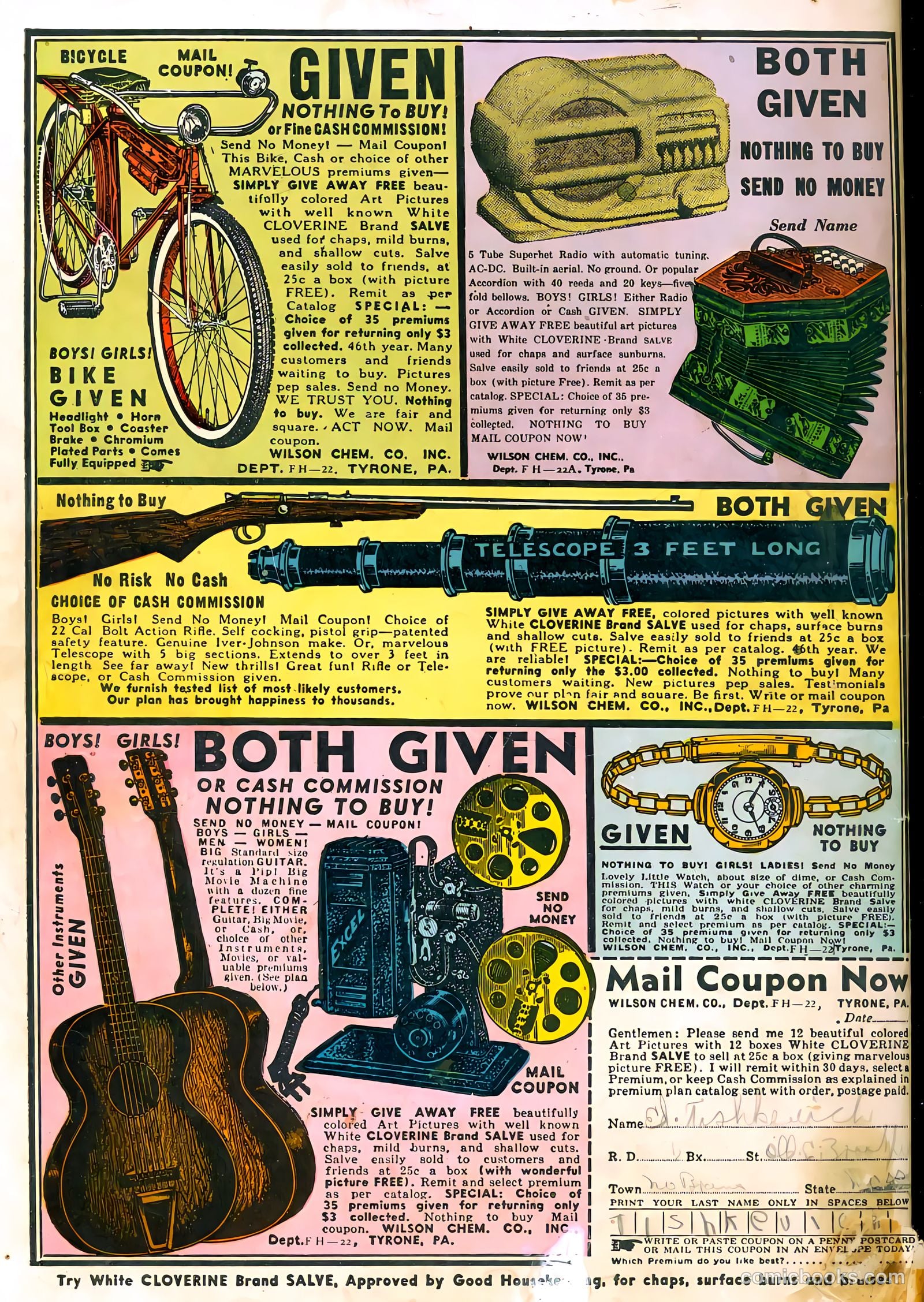 Wings Comics #10 (1941) — page 2 of 2