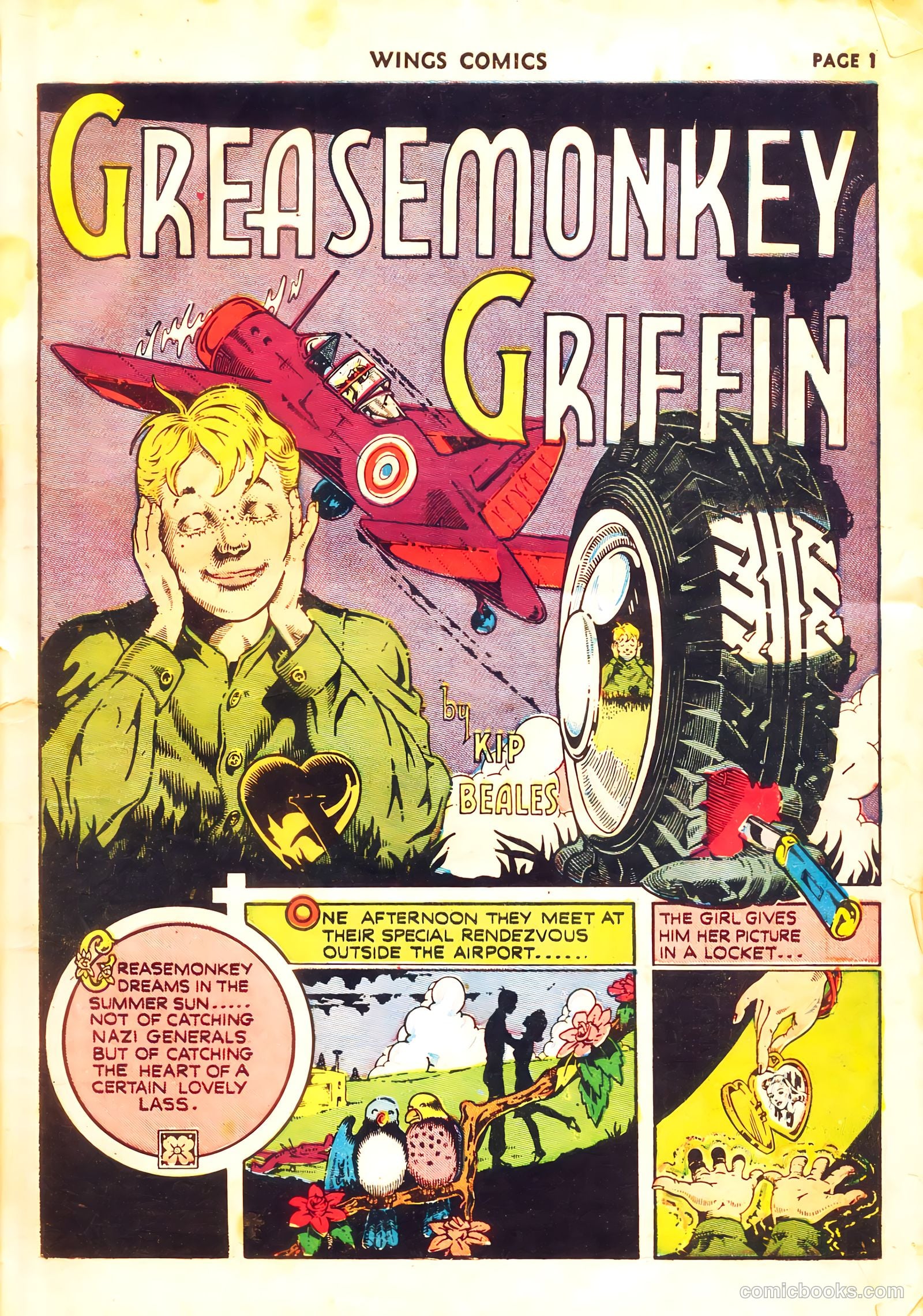 Wings Comics #11 (1941) — page 3 of 68