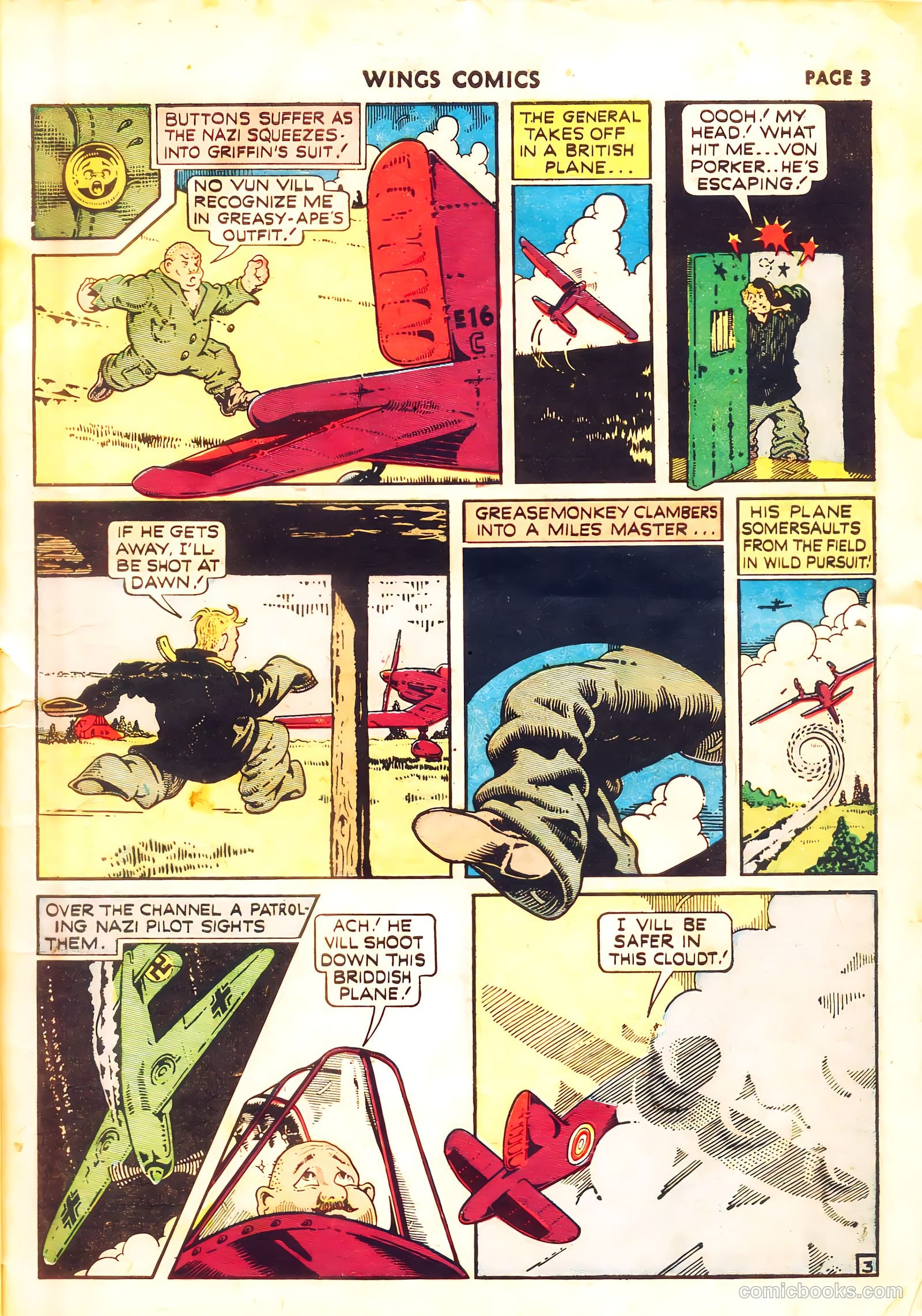 Wings Comics #11 (1941) — page 5 of 68