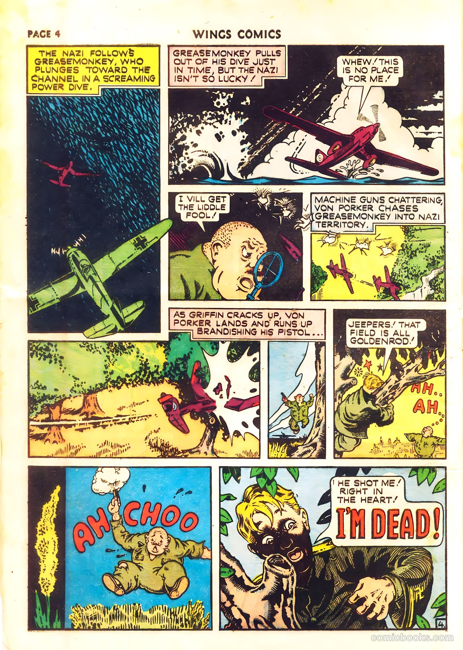 Wings Comics #11 (1941) — page 6 of 68