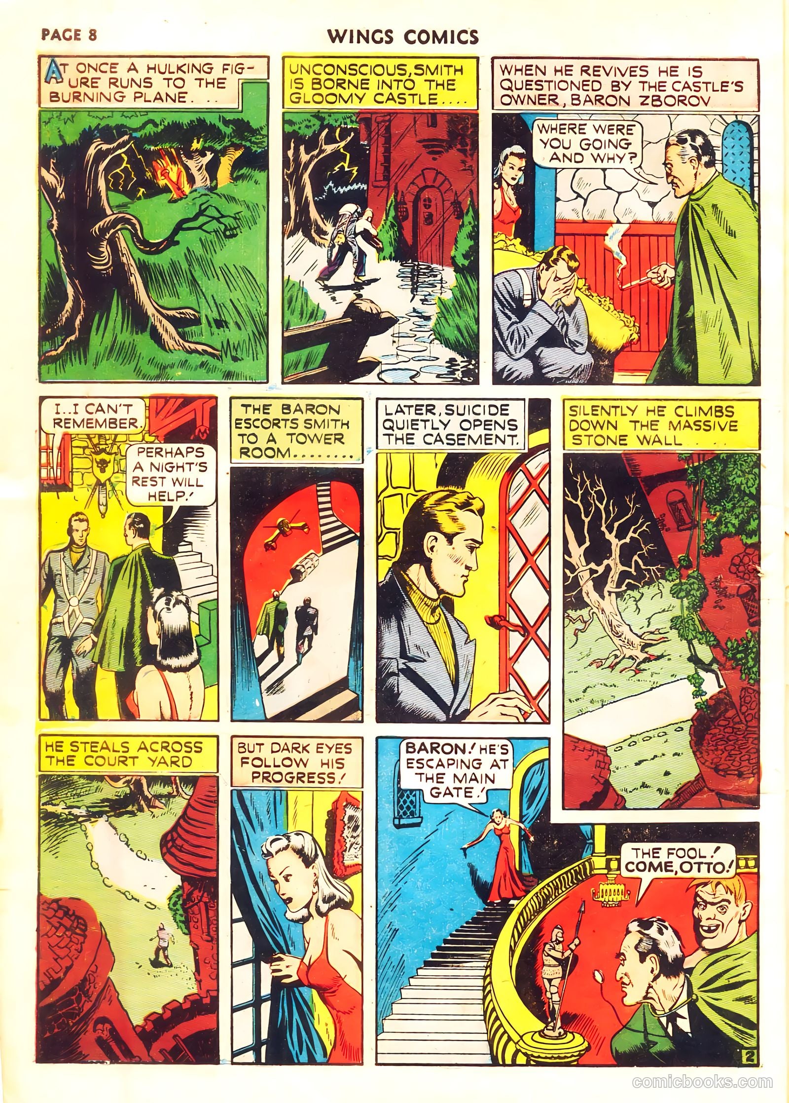 Wings Comics #11 (1941) — page 10 of 68