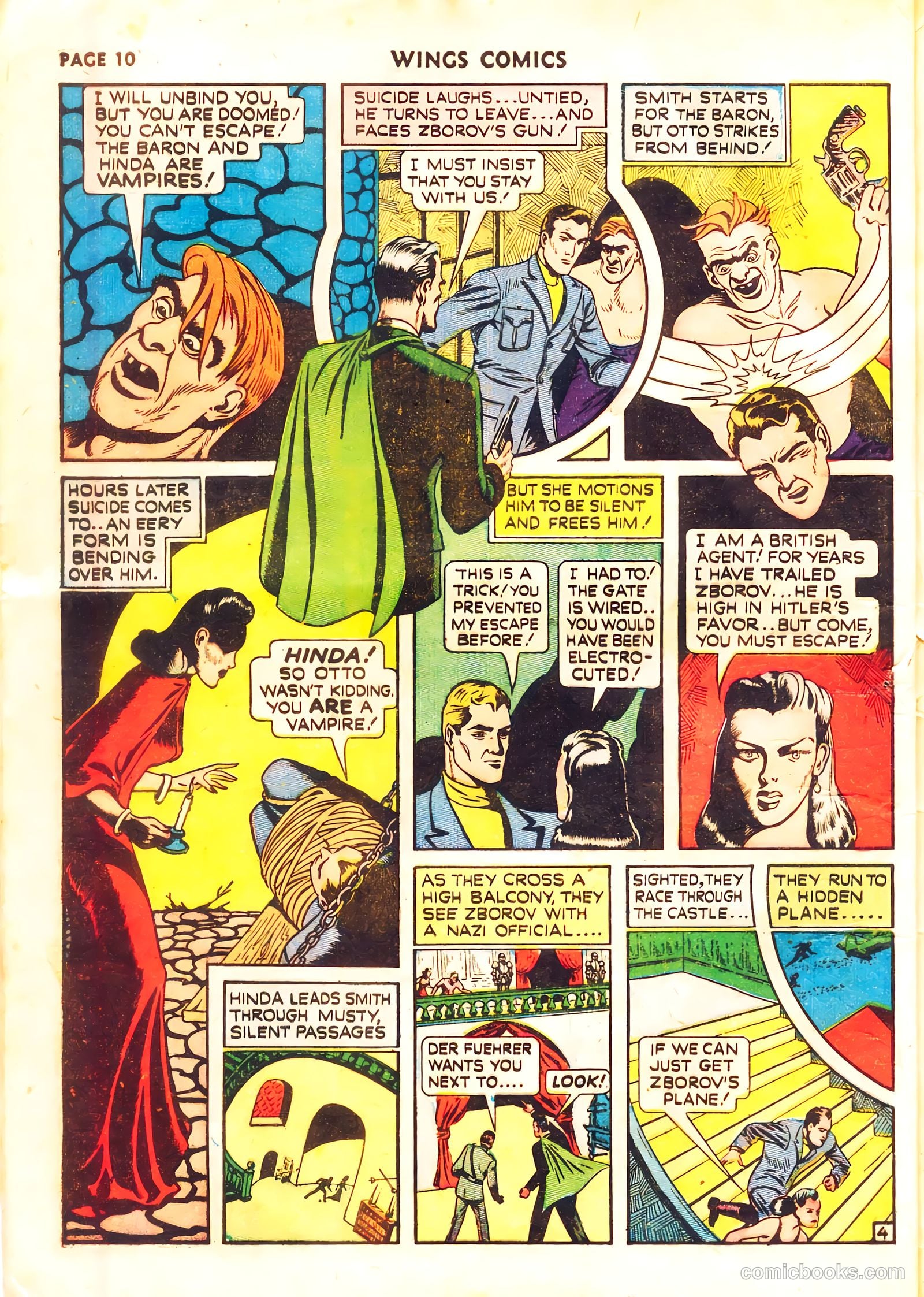 Wings Comics #11 (1941) — page 12 of 68