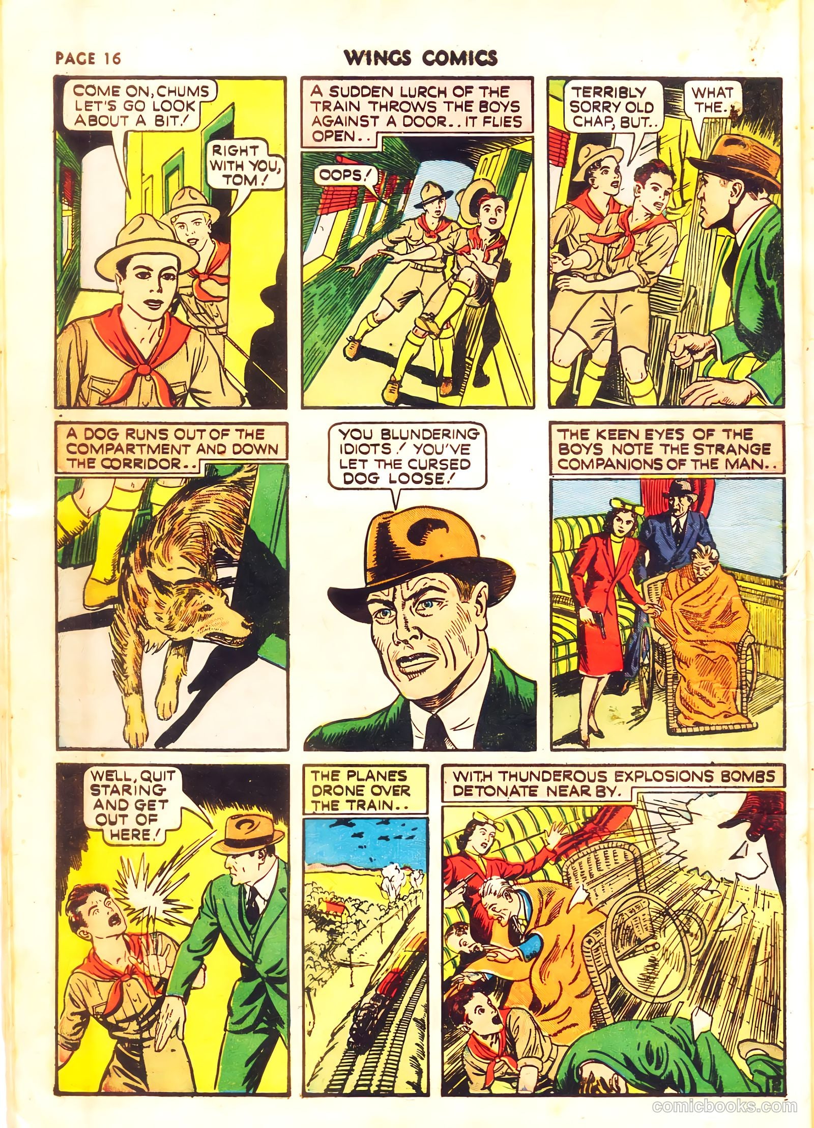 Wings Comics #11 (1941) — page 18 of 68