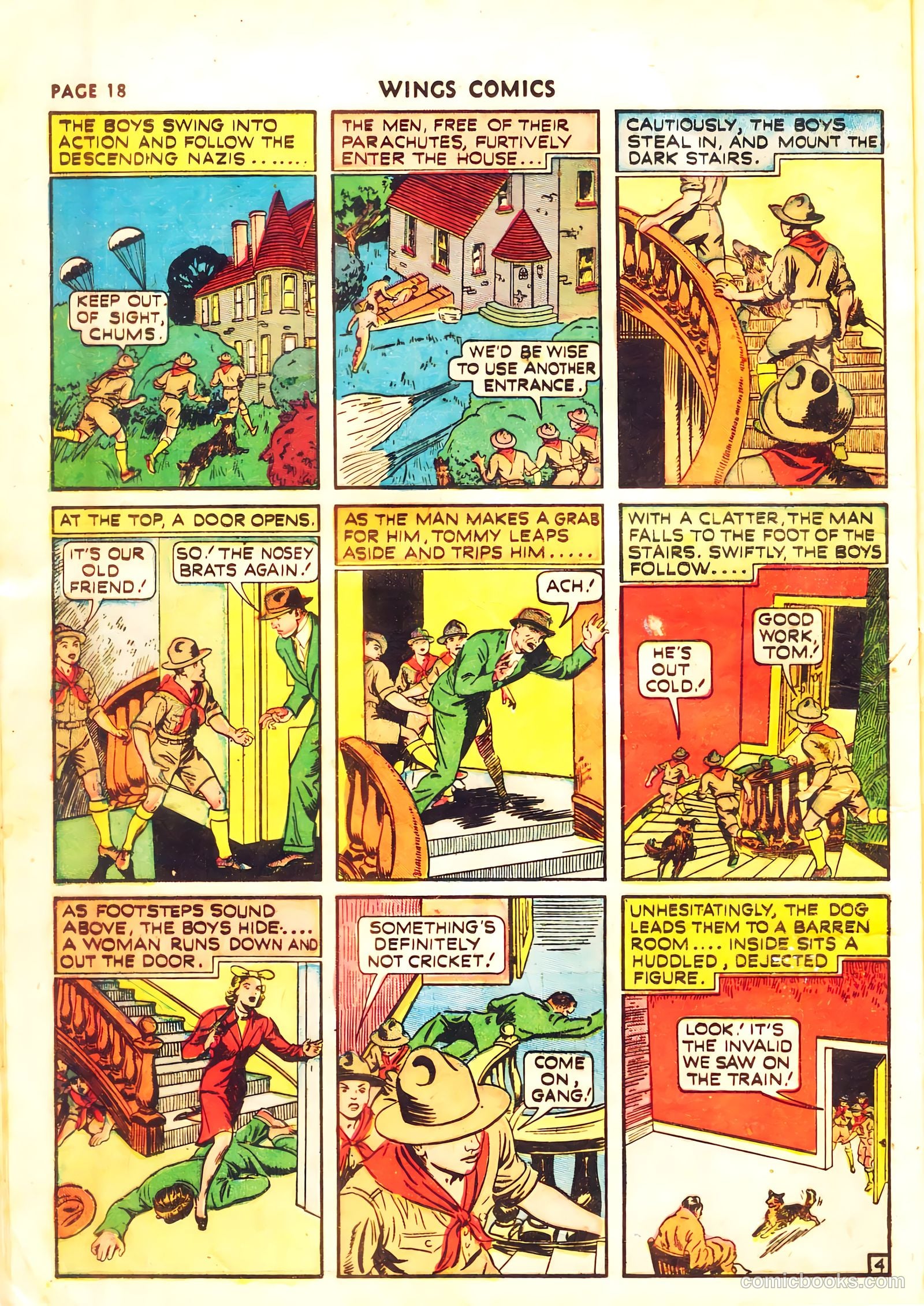 Wings Comics #11 (1941) — page 20 of 68