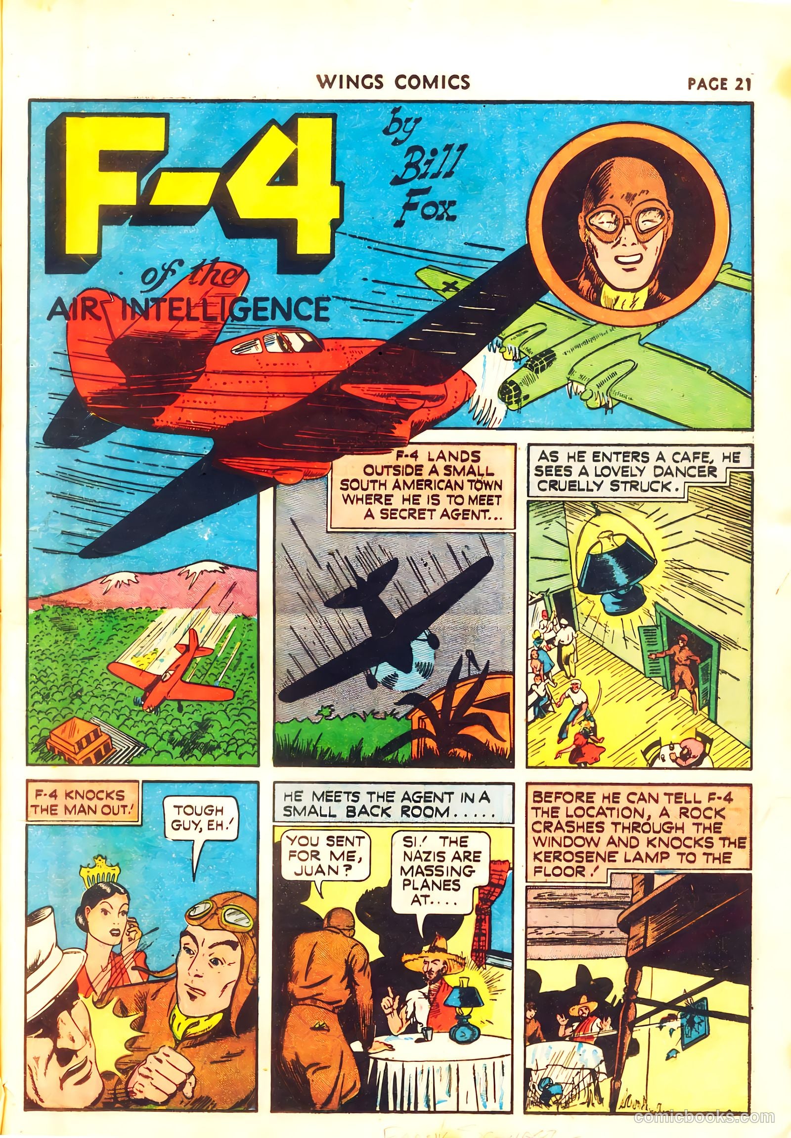 Wings Comics #11 (1941) — page 23 of 68