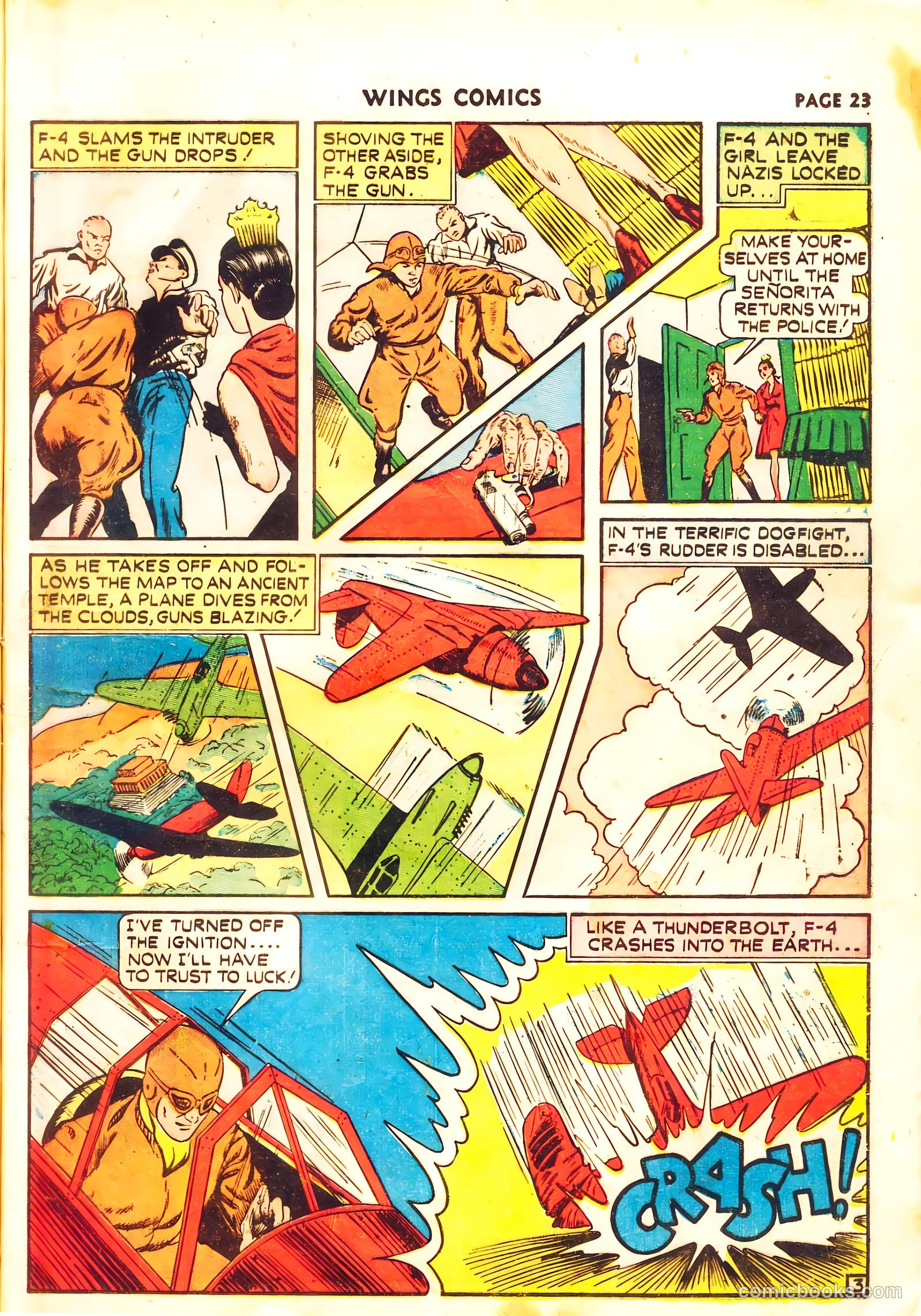 Wings Comics #11 (1941) — page 25 of 68