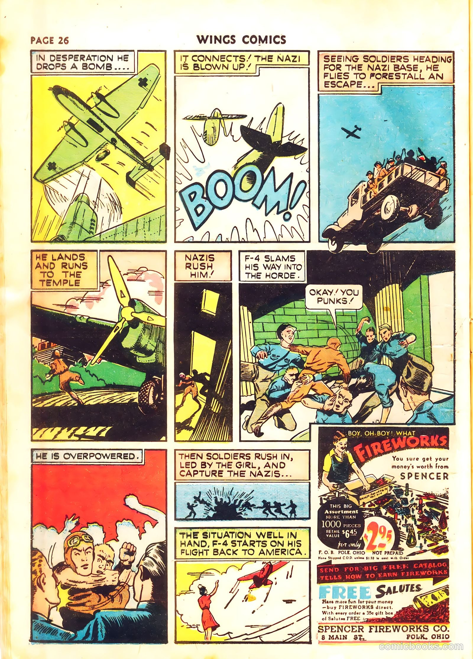 Wings Comics #11 (1941) — page 28 of 68