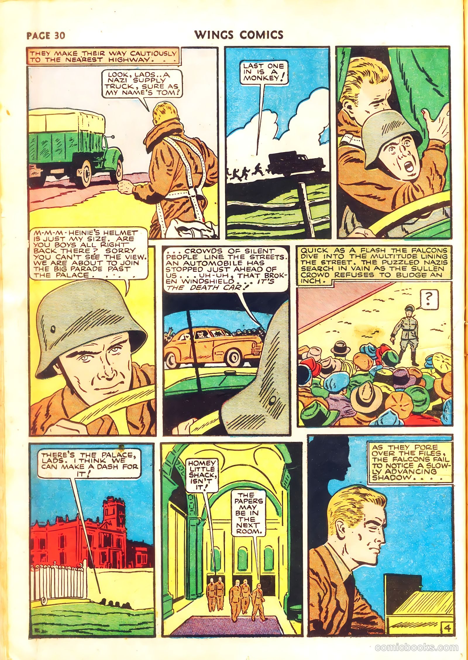 Wings Comics #11 (1941) — page 32 of 68