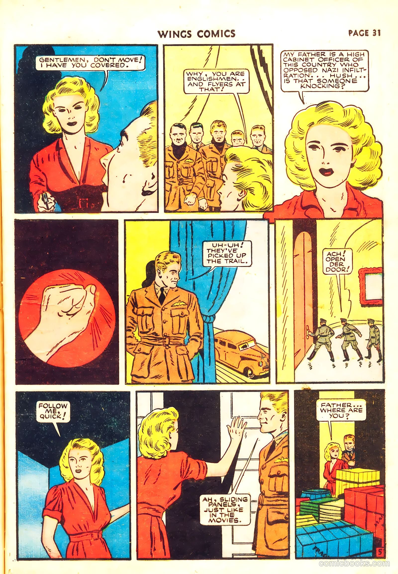 Wings Comics #11 (1941) — page 33 of 68