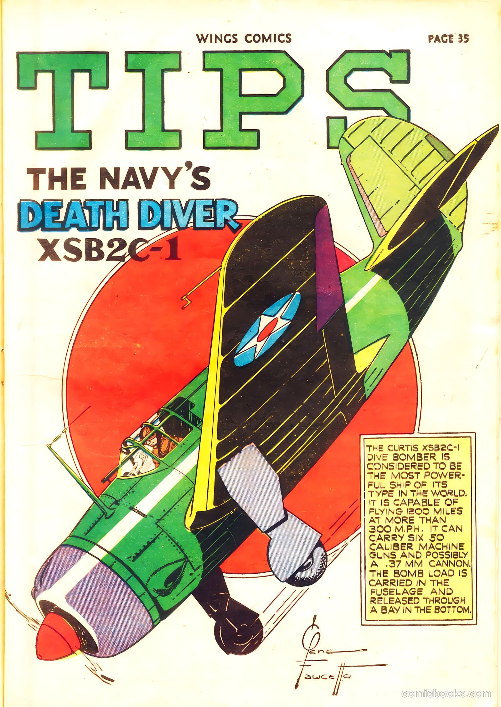 Wings Comics #11 (1941) — page 37 of 68