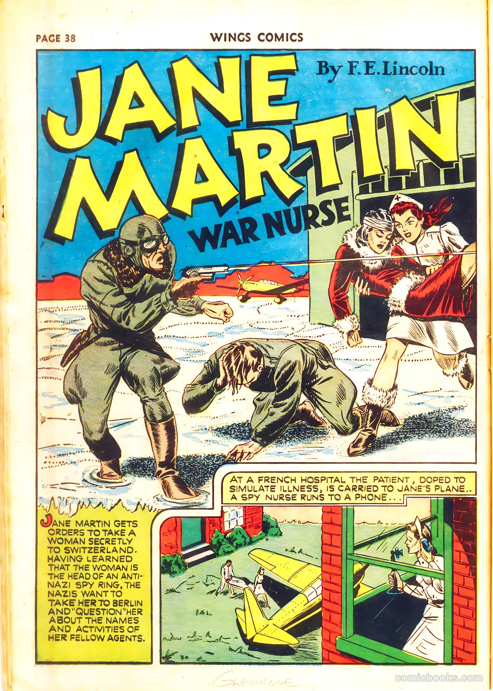 Wings Comics #11 (1941) — page 40 of 68
