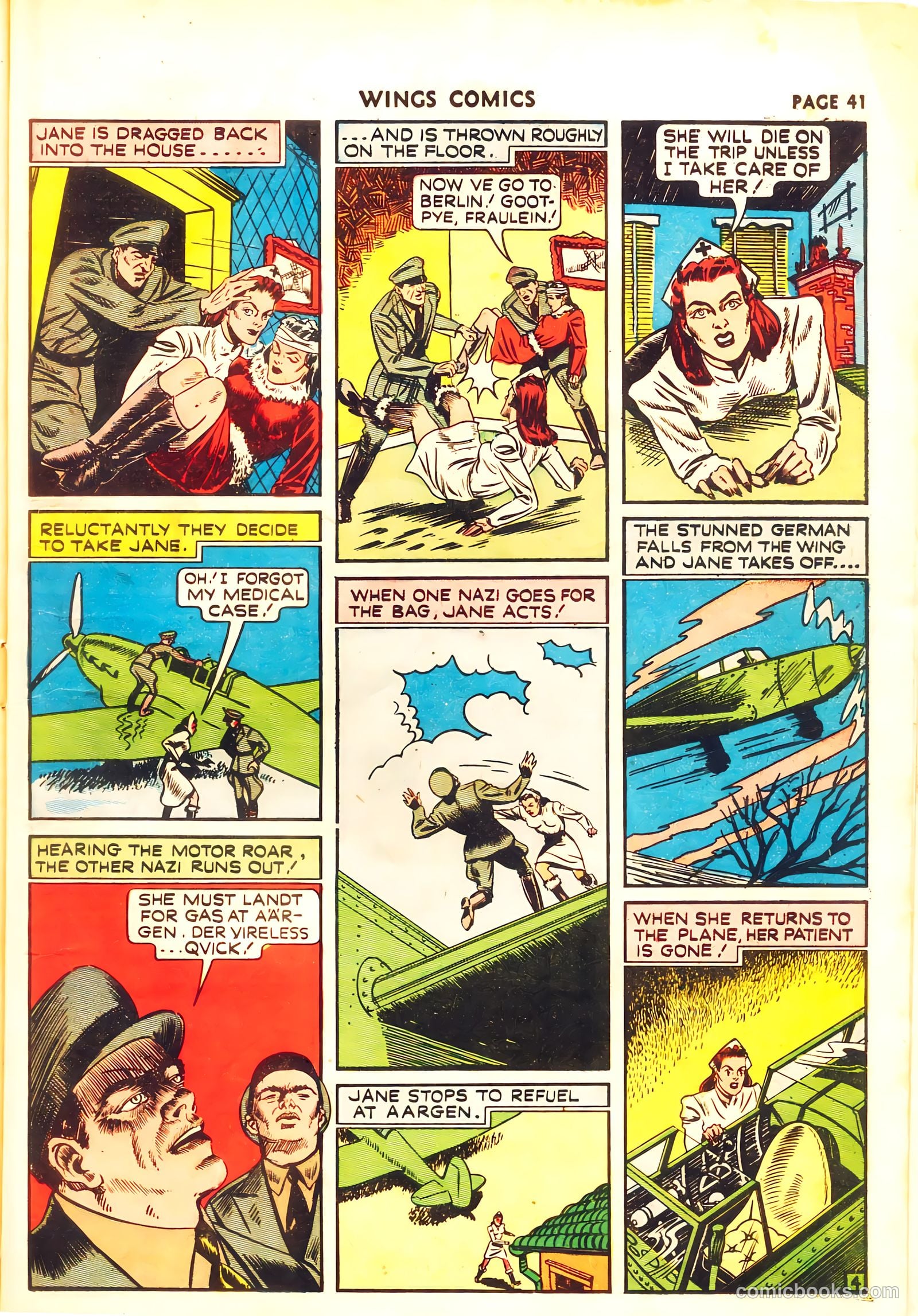 Wings Comics #11 (1941) — page 43 of 68