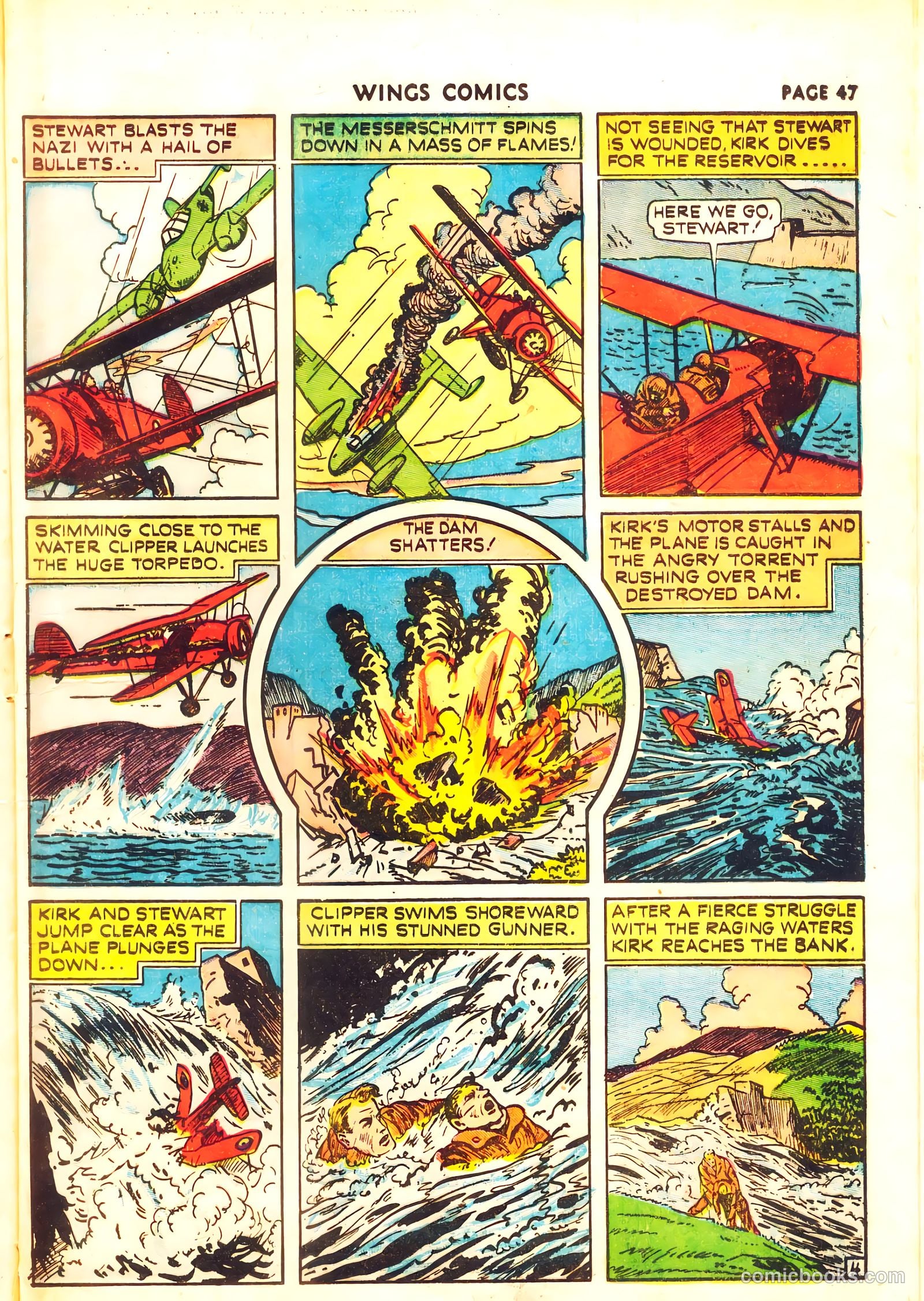 Wings Comics #11 (1941) — page 49 of 68