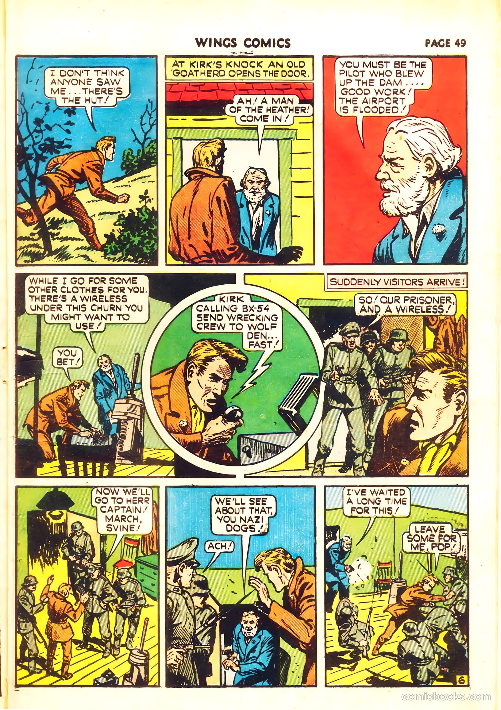 Wings Comics #11 (1941) — page 51 of 68