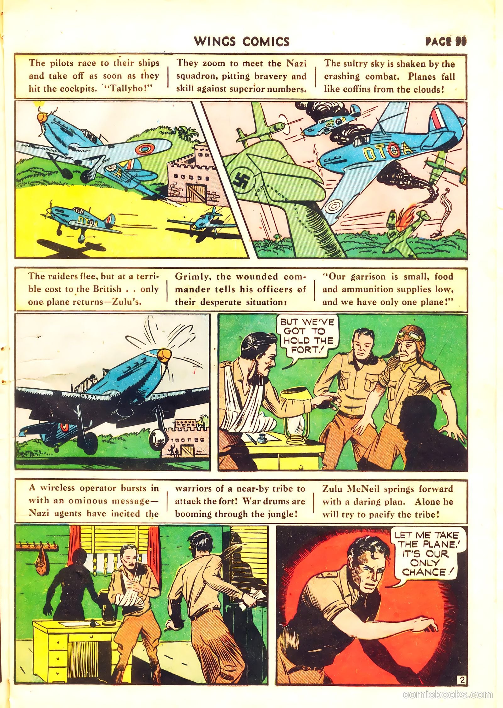 Wings Comics #11 (1941) — page 55 of 68