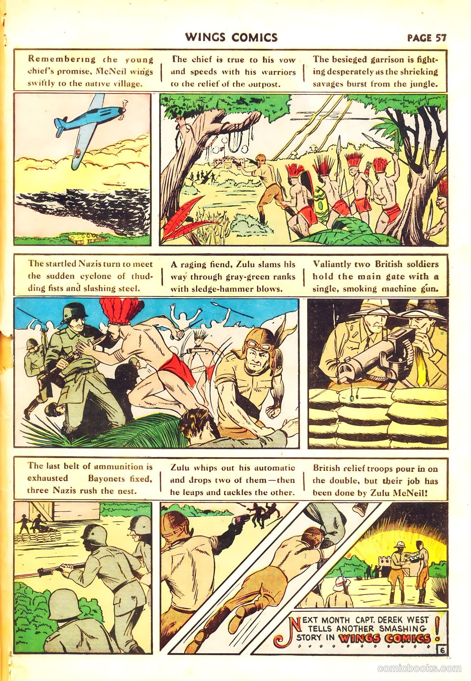 Wings Comics #11 (1941) — page 59 of 68