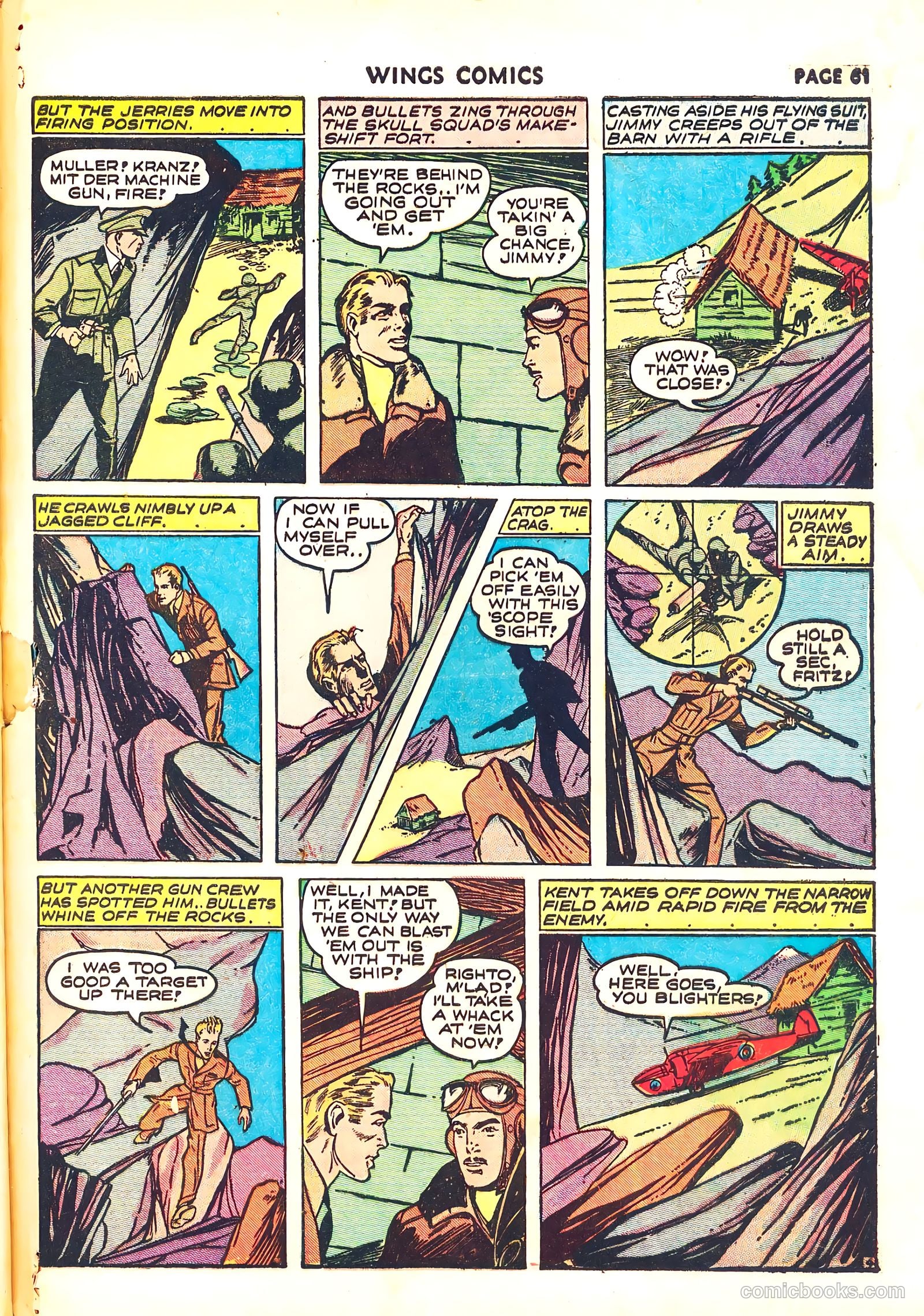 Wings Comics #11 (1941) — page 63 of 68