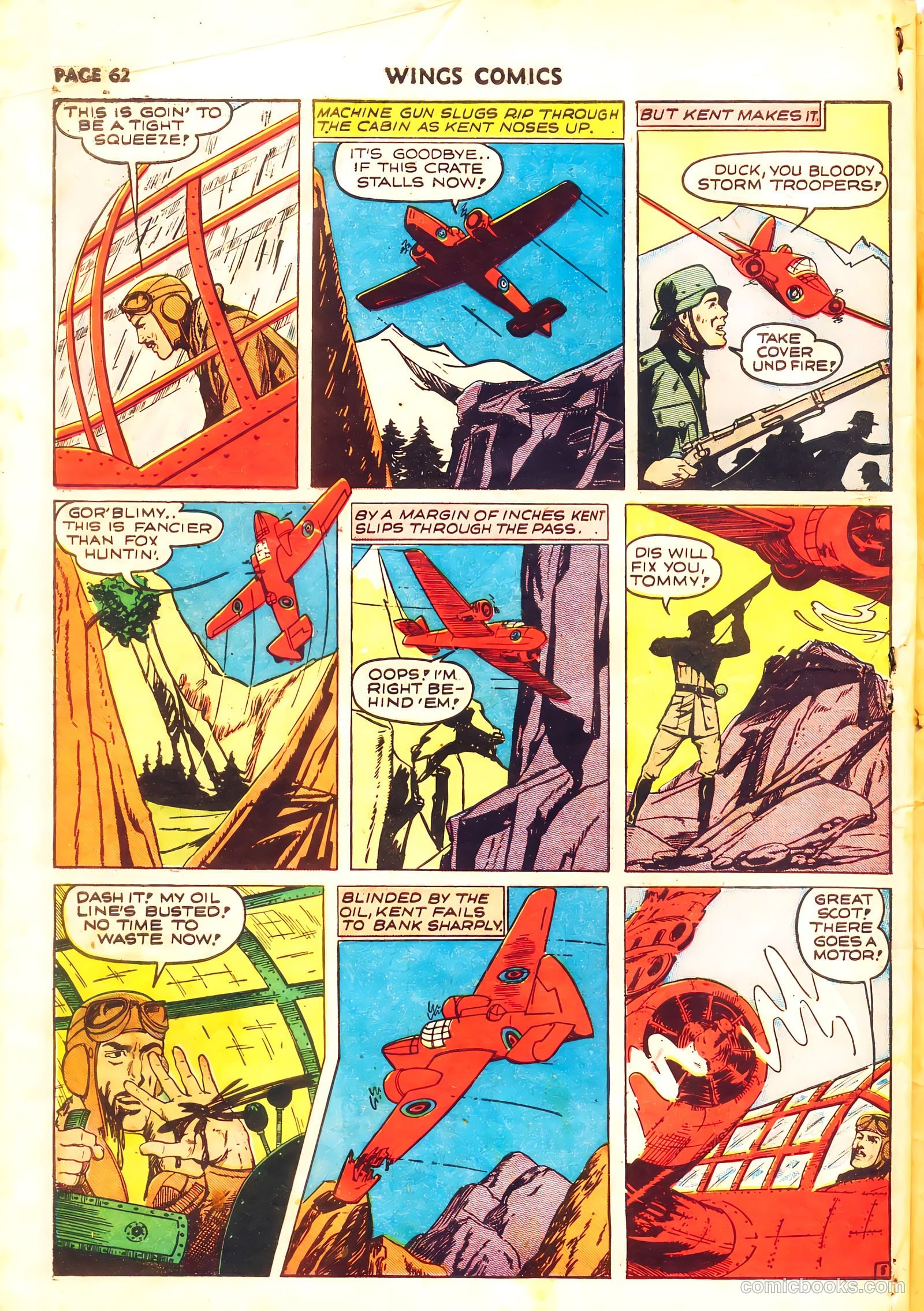Wings Comics #11 (1941) — page 64 of 68
