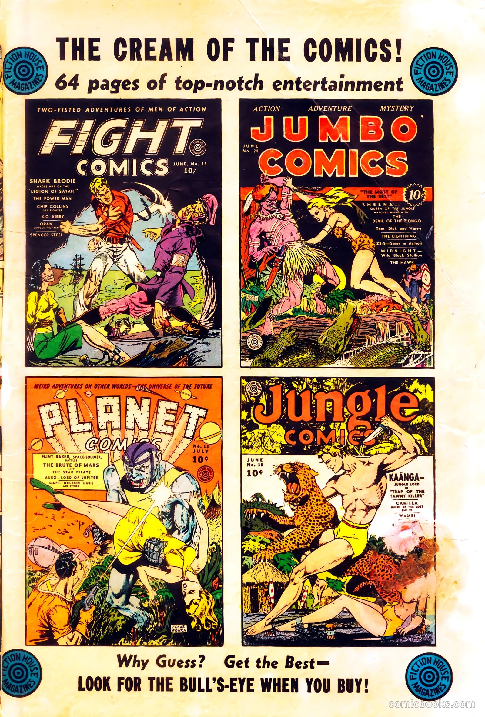 Wings Comics #11 (1941) — page 67 of 68