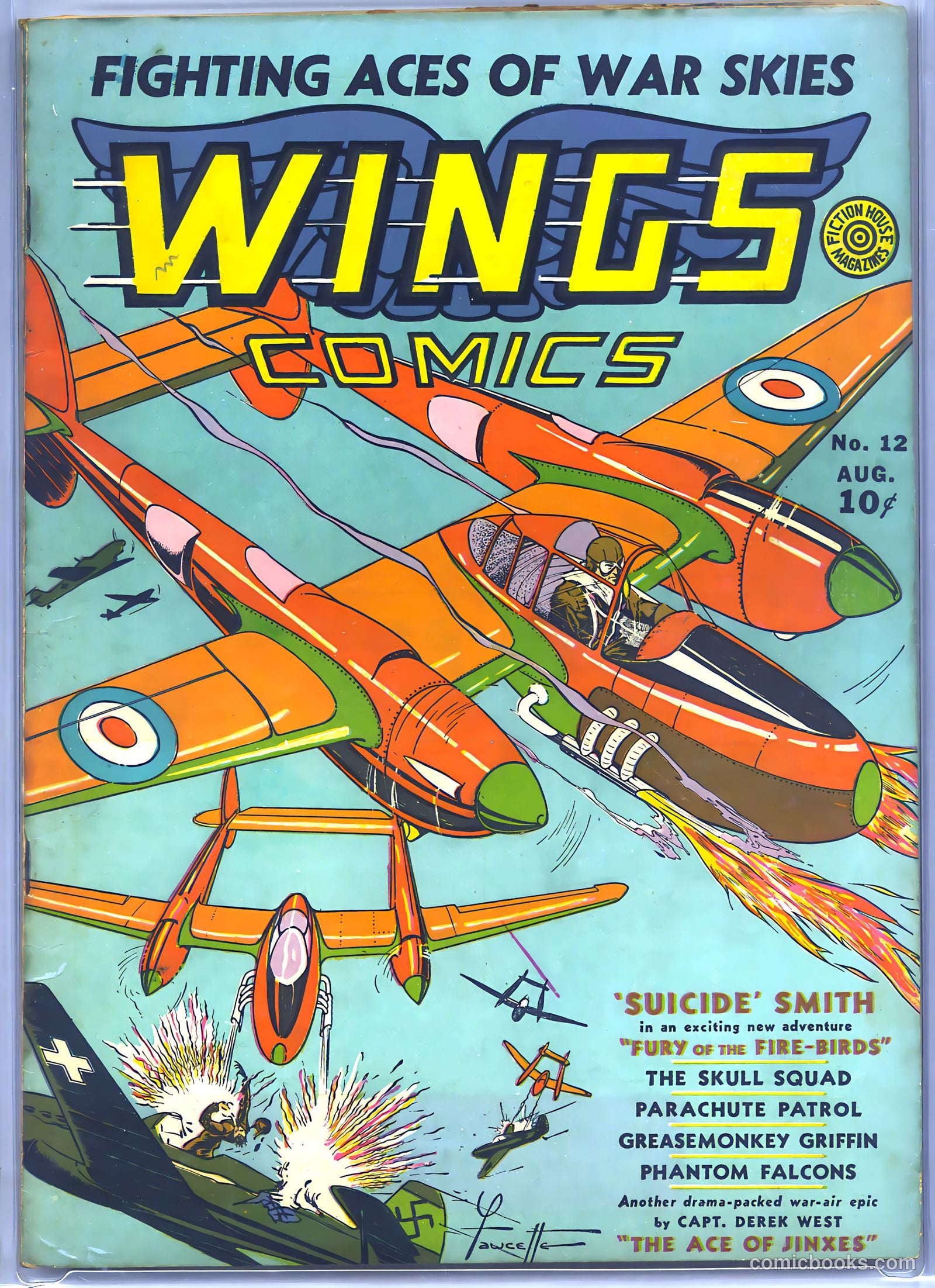 Wings Comics #12