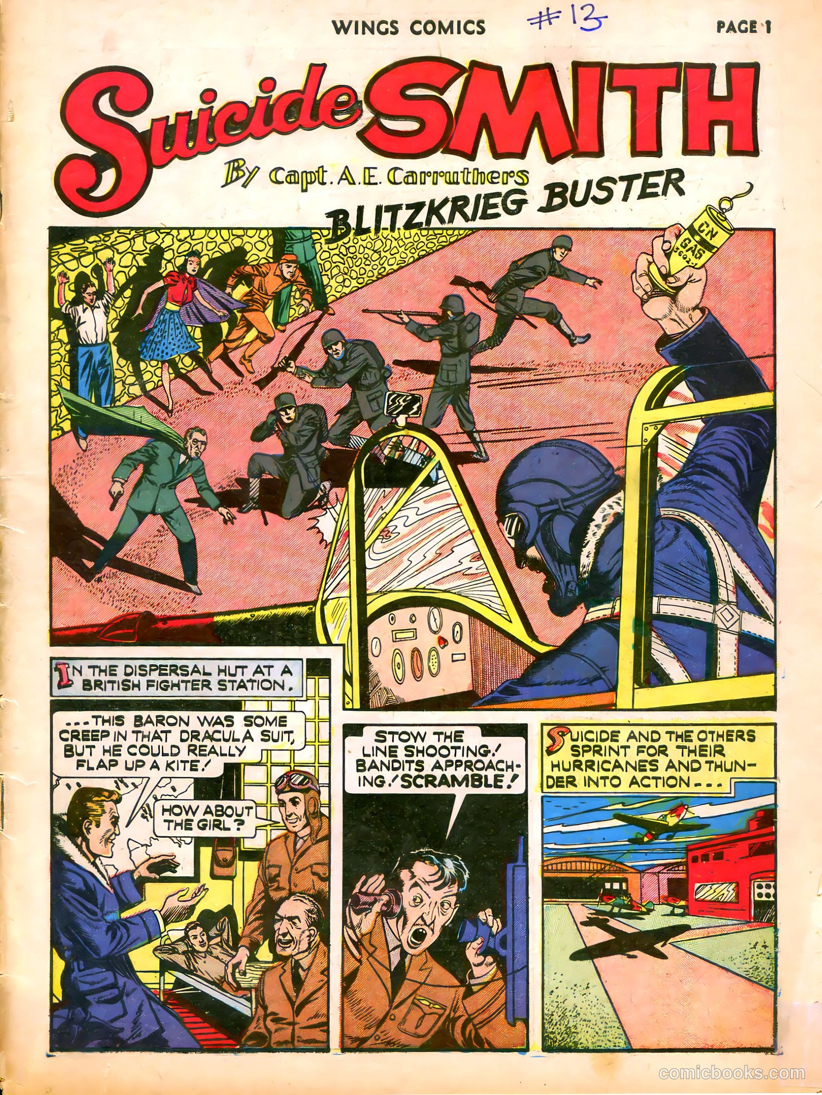 Wings Comics #12 (1941) — page 3 of 68