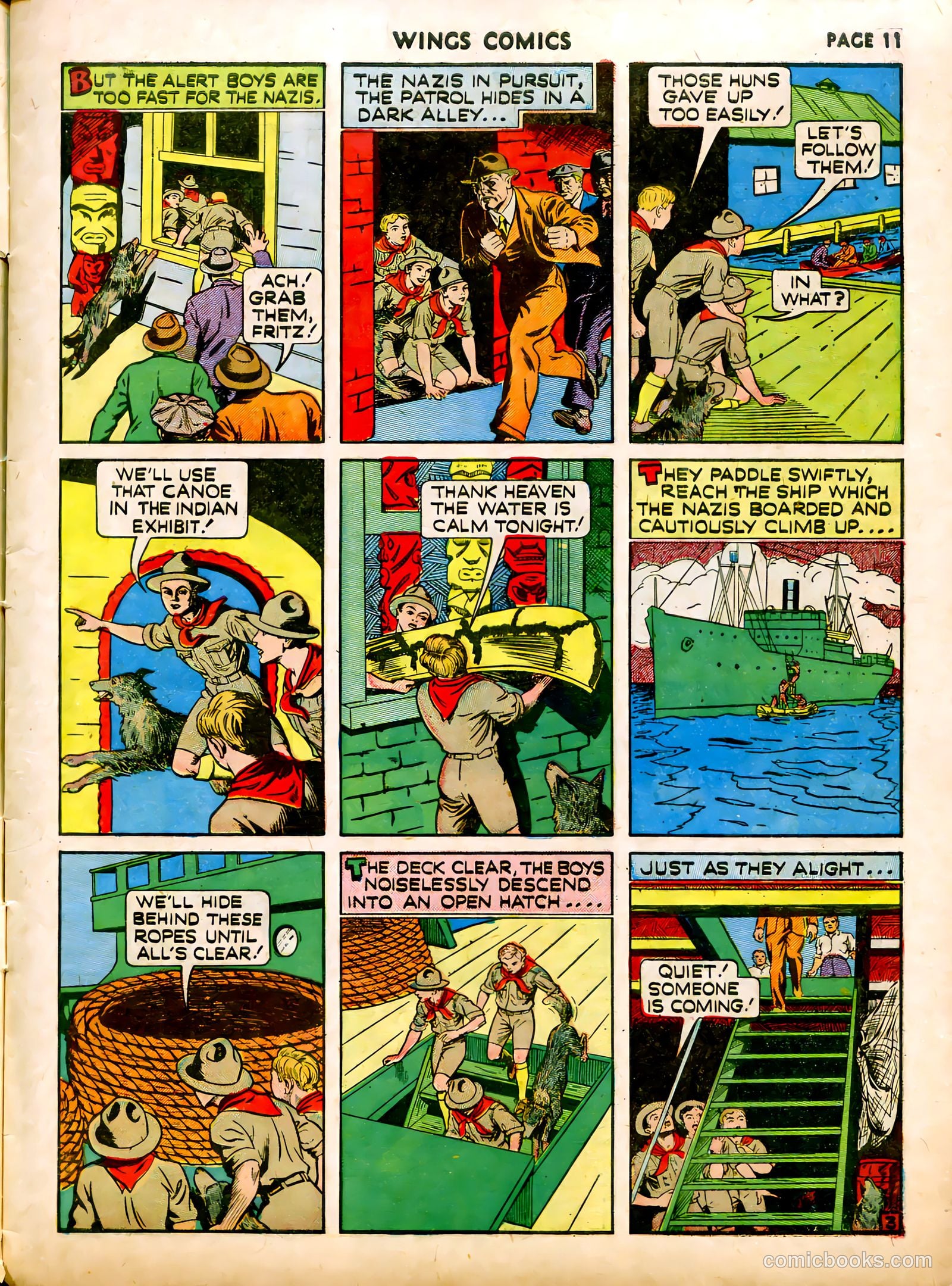 Wings Comics #12 (1941) — page 13 of 68