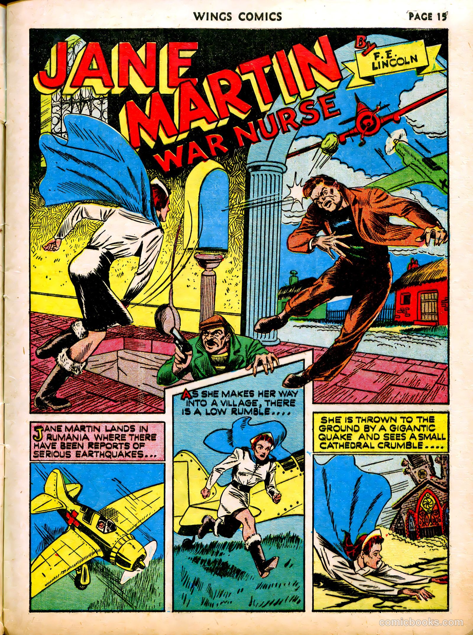 Wings Comics #12 (1941) — page 17 of 68