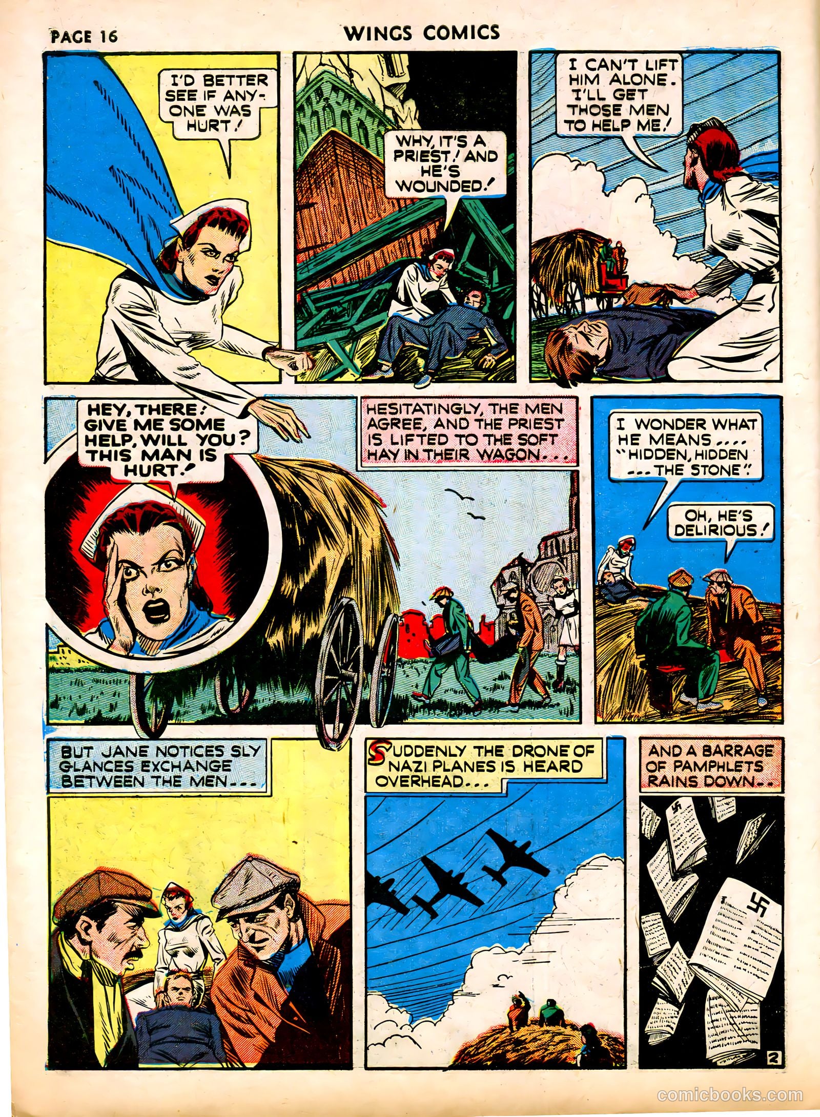 Wings Comics #12 (1941) — page 18 of 68
