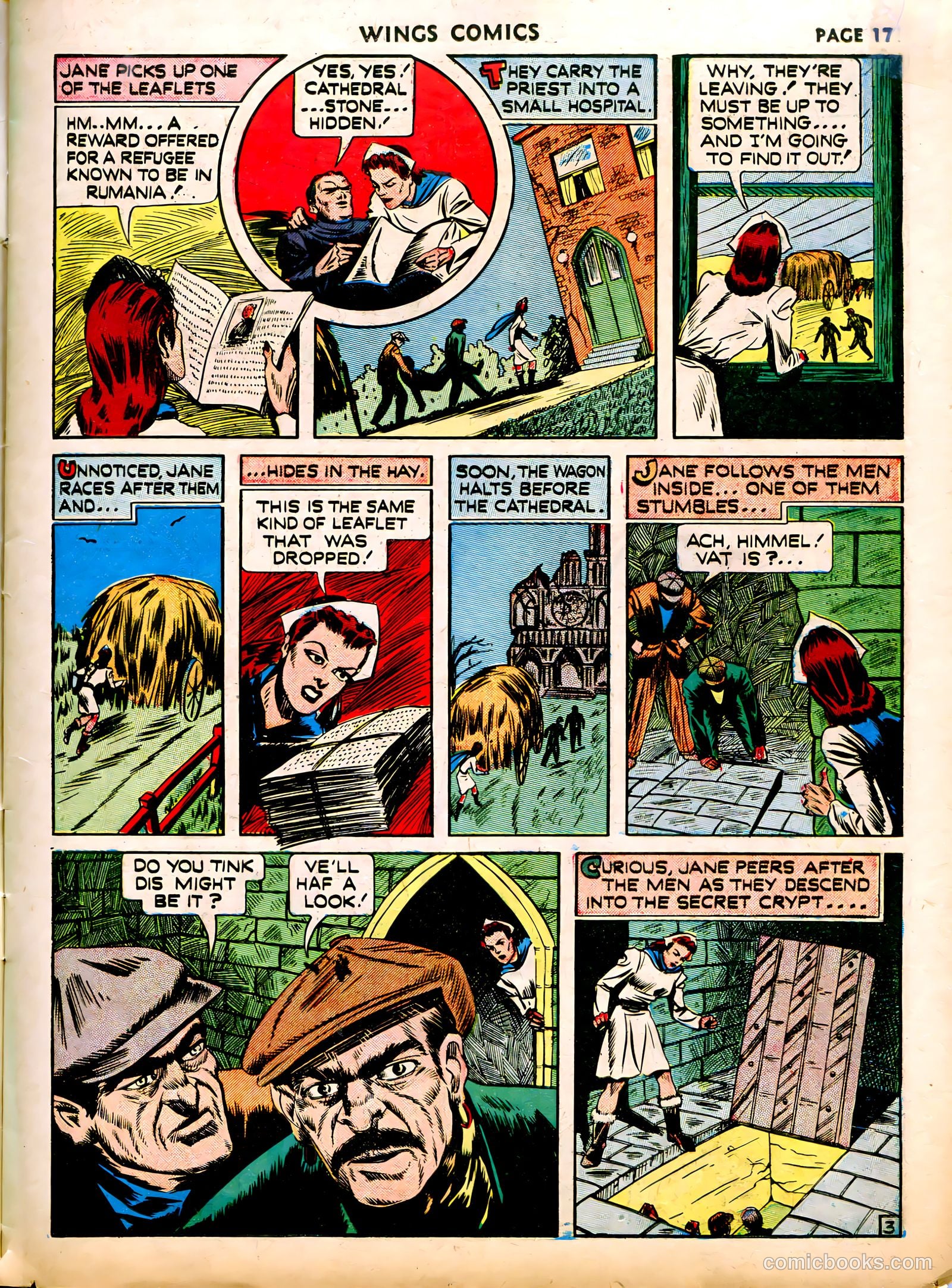 Wings Comics #12 (1941) — page 19 of 68
