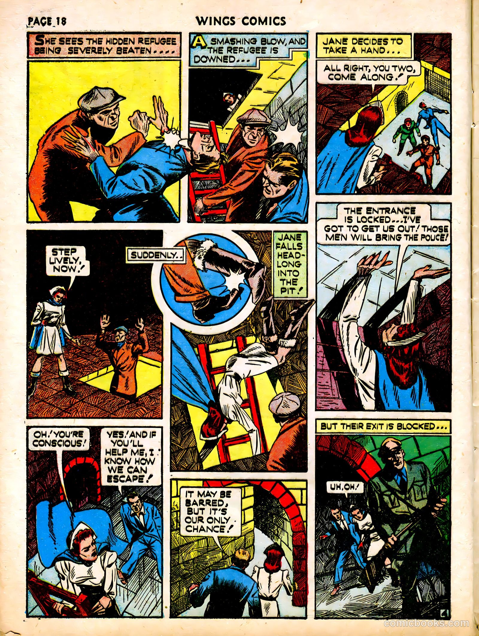Wings Comics #12 (1941) — page 20 of 68
